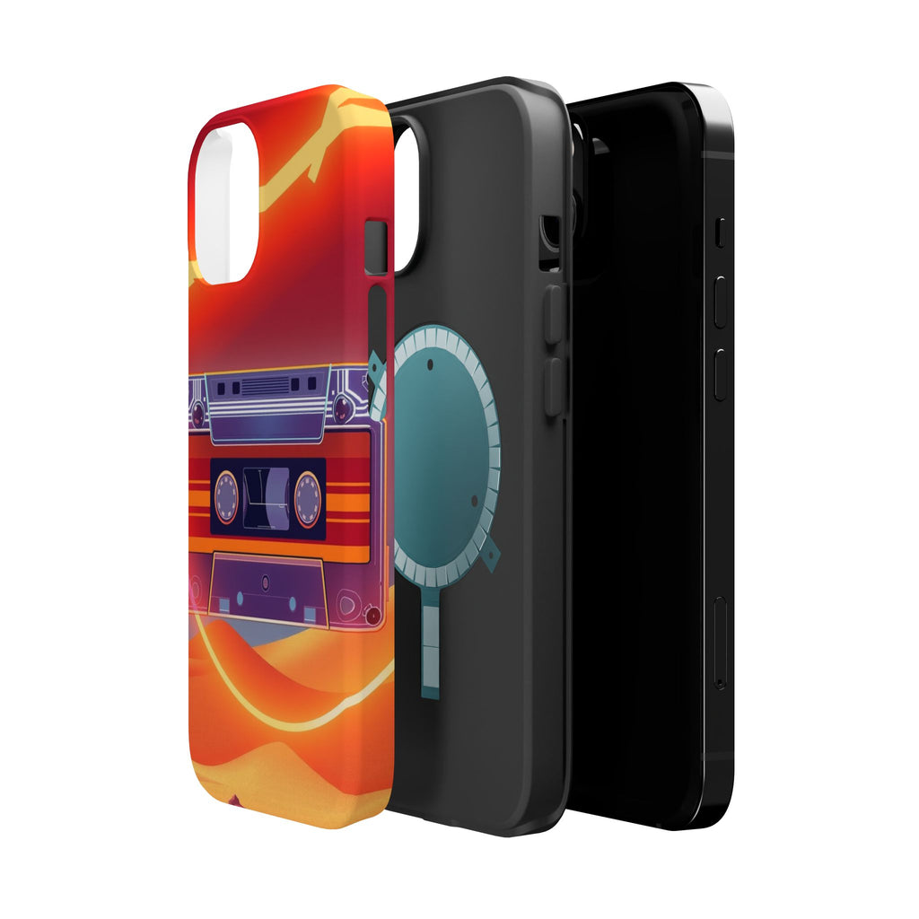 iPhone Cassette Tape Rewind Bold Art Slim Everyday Designer Case · iPhone Case