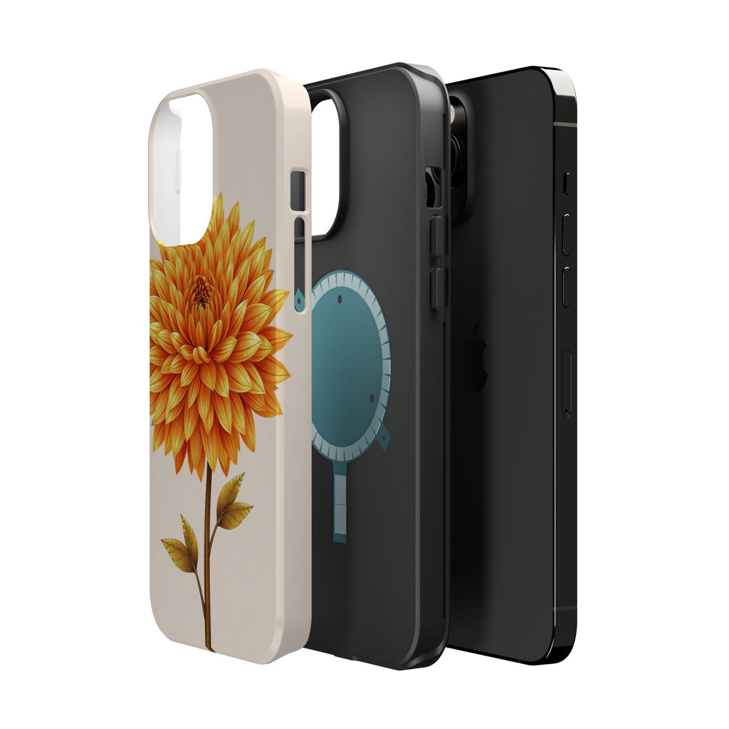 iPhone Chrysanthemum Classic Gold Foil Luxury Slim iPhone Everyday · iPhone Case