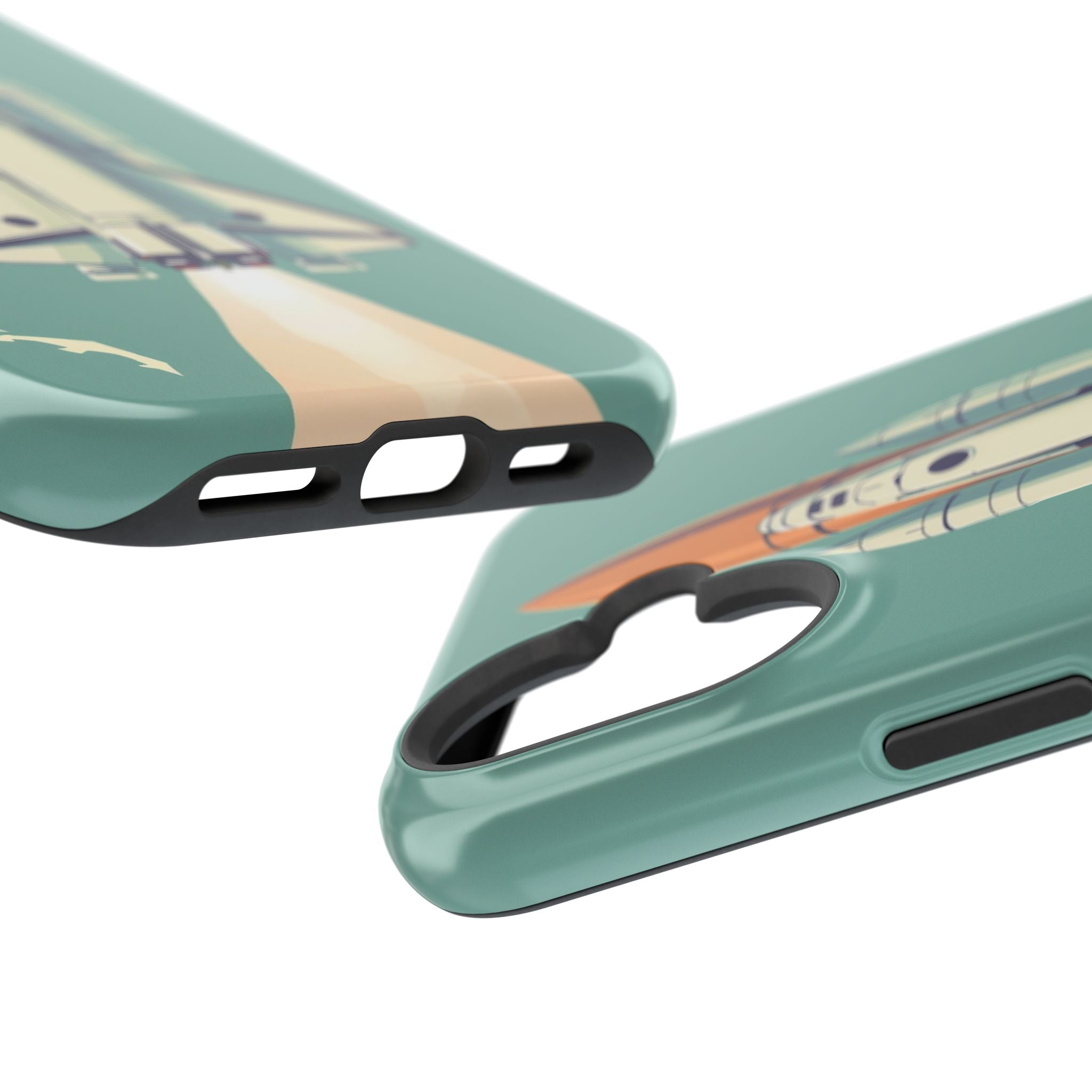 iPhone Retro Space Shuttle Cinematic Art Slim Everyday Designer Case · iPhone Ca