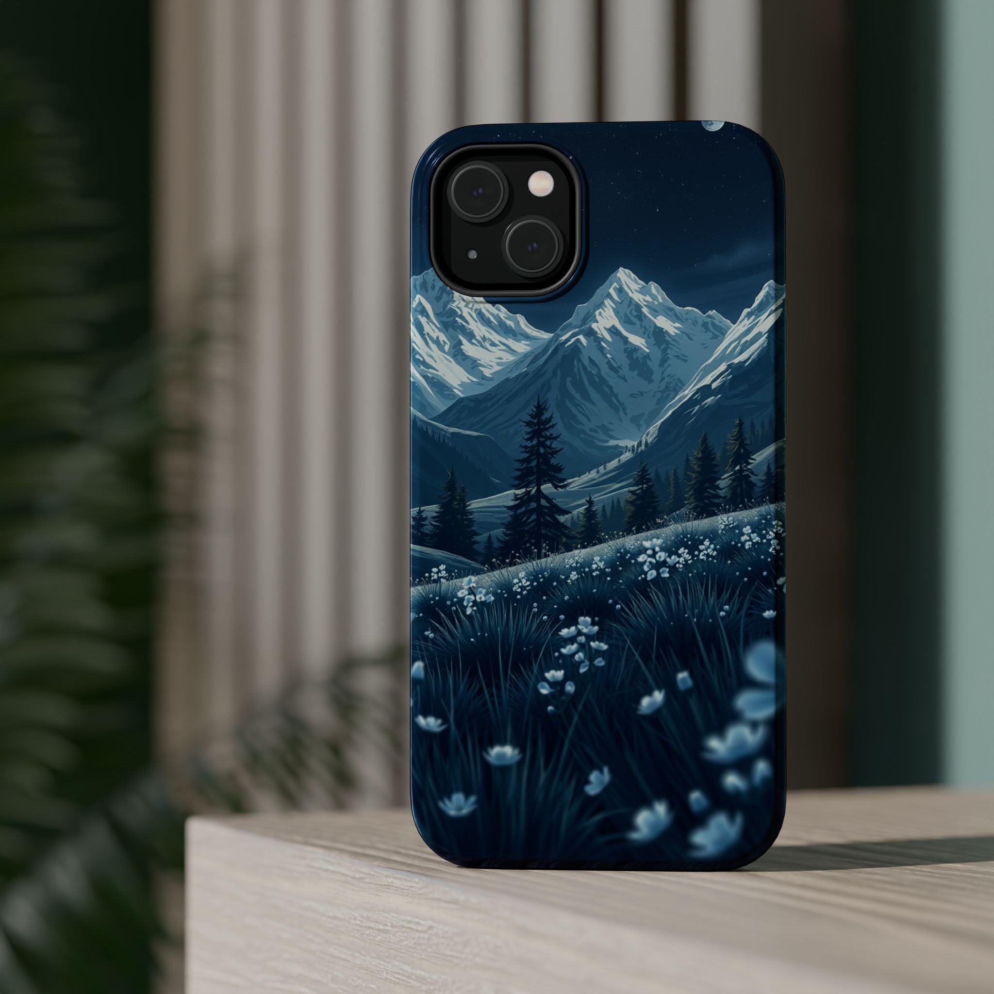 iPhone Dreamy Alpine Meadow Design Bold Modern Everyday Snap Case · iPhone Case