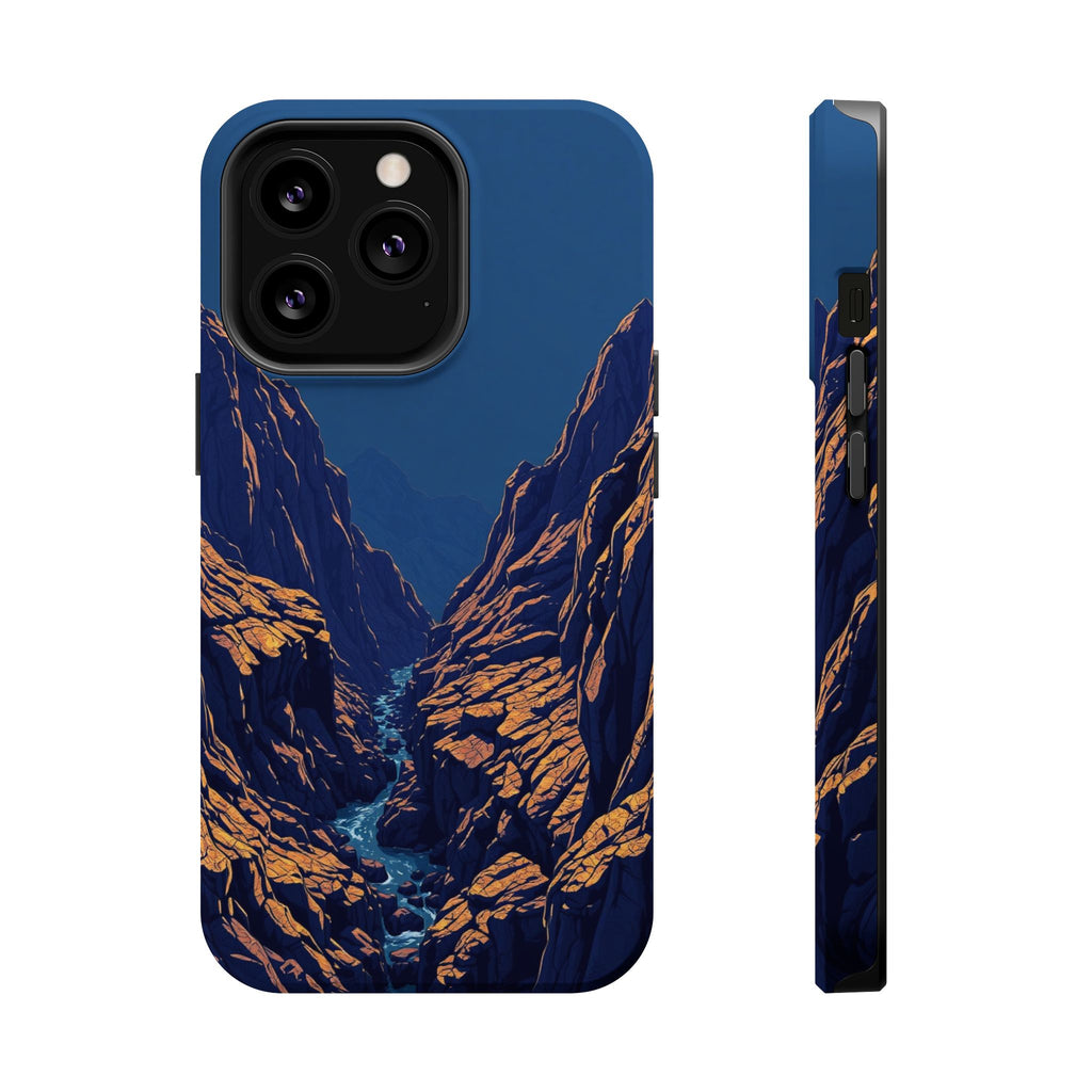 iPhone Indigo And Violet Rocky Coastline Slim Everyday iPhone Designer · iPhone