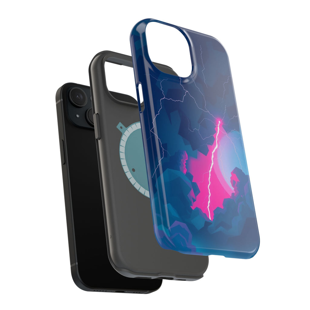 iPhone Thunderstorm Sky Abstract Geometric Slim iPhone Everyday · iPhone Case