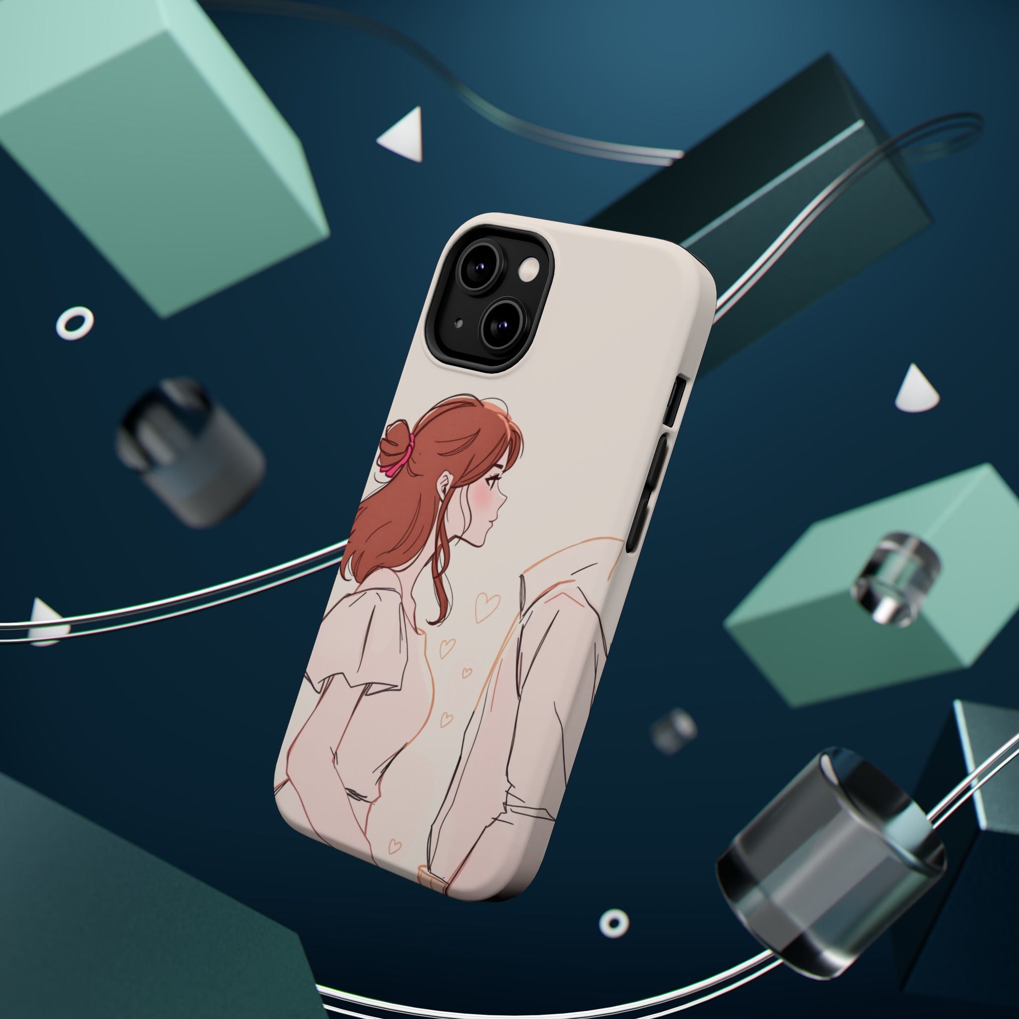 iPhone Serene Main Character Moment Design Slim Everyday Designer Case · iPhone