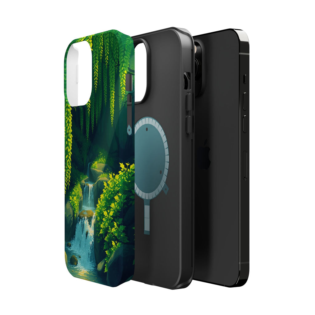 iPhone Earthy Wisteria Cascade Design Slim Everyday iPhone 13 Designer · iPhone