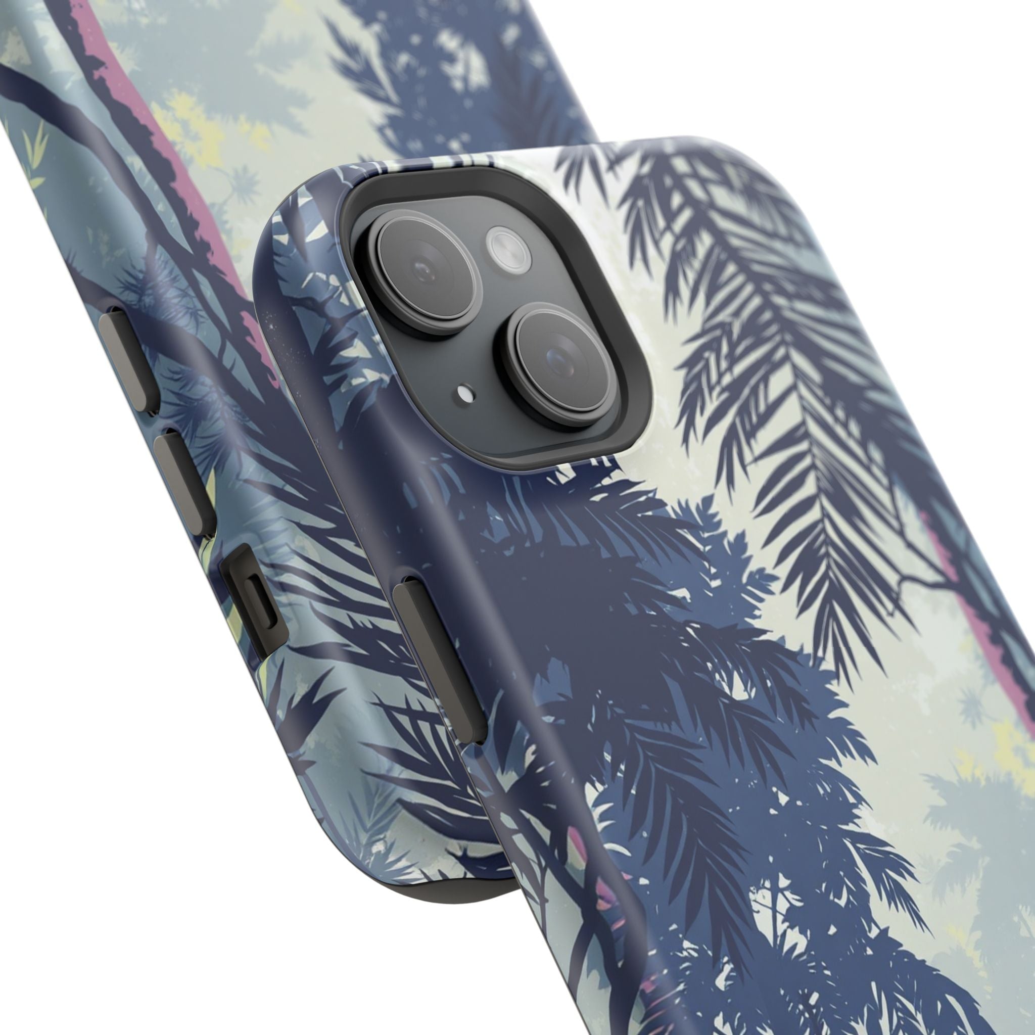 iPhone Rainforest Canopy Grunge Distressed Slim iPhone Everyday · iPhone Case