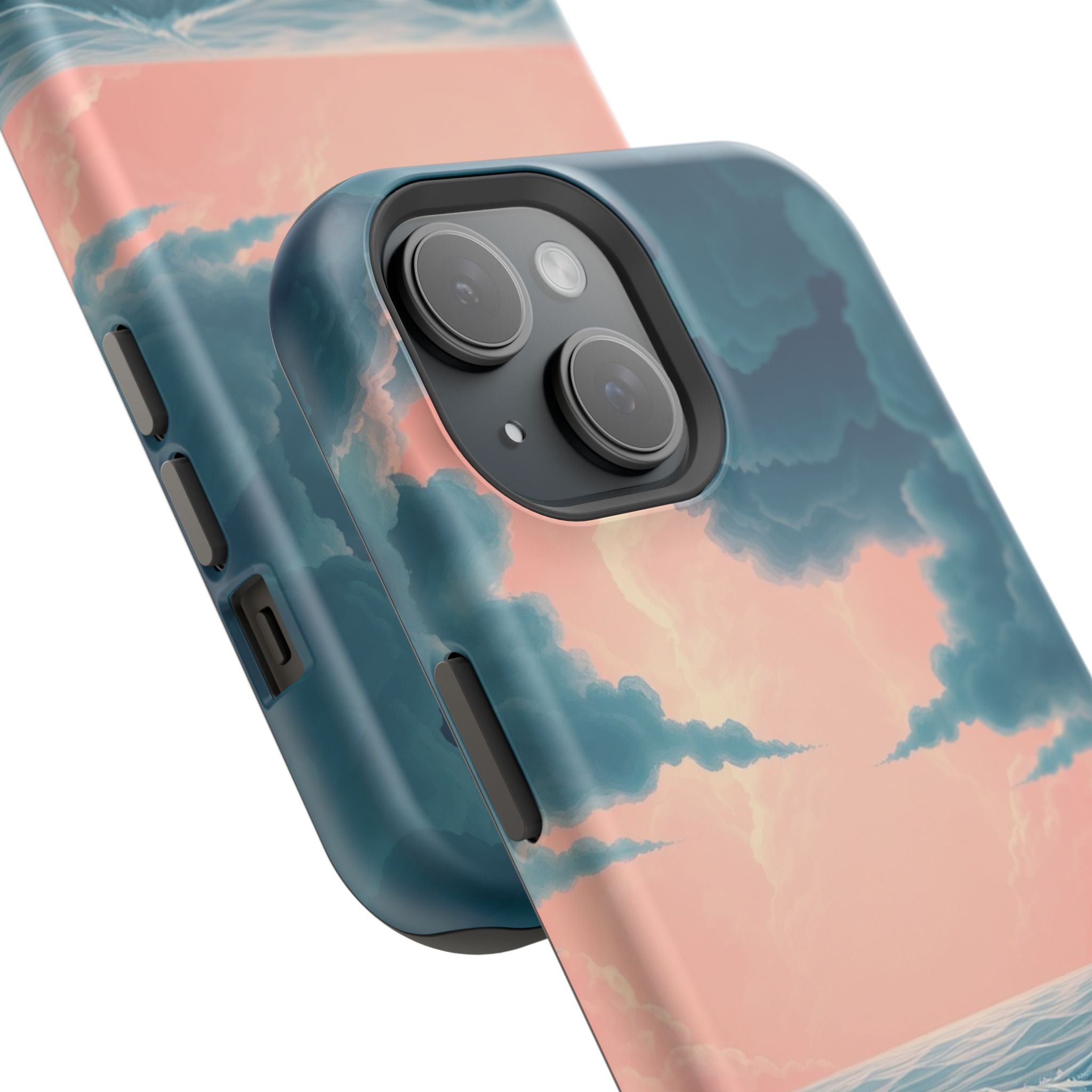 iPhone Storm at Sea 3D Digital Slim Everyday Designer Case · iPhone Case