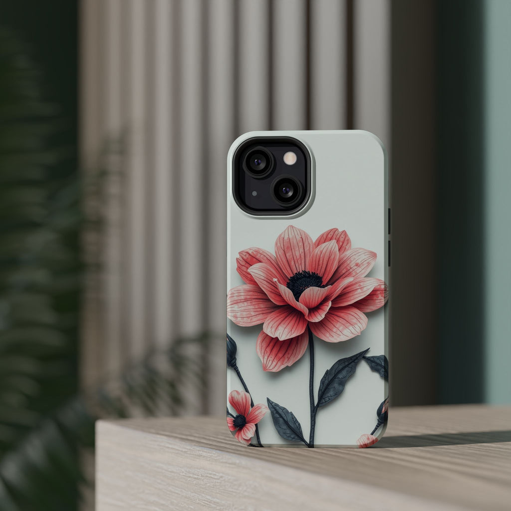 iPhone Dreamy Floral Ink Wash Design Slim Everyday iPhone 12 Designer · iPhone C