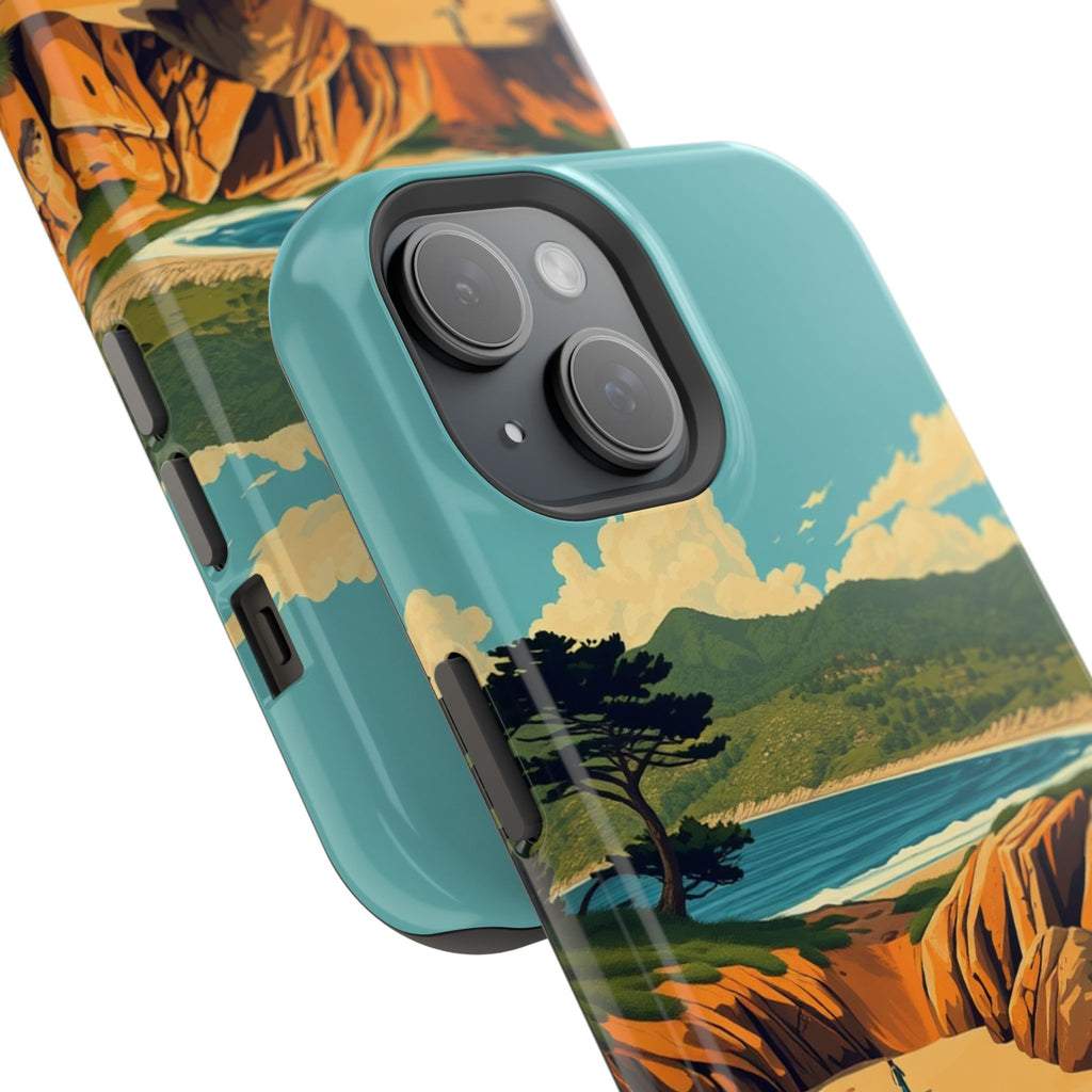 iPhone Pebble Beach Vintage Retro Poster Slim Everyday iPhone Designer · iPhone