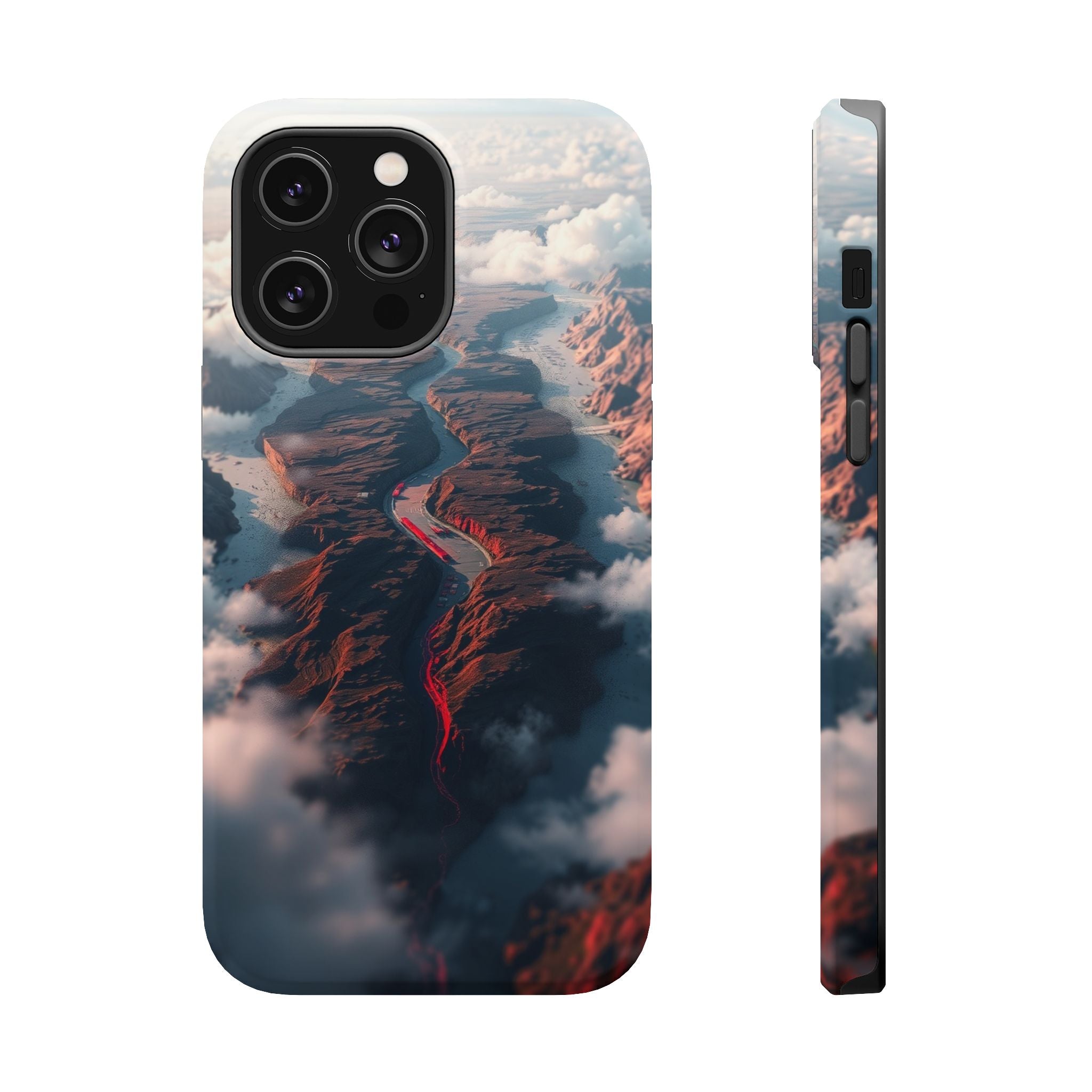 iPhone Dreamy River Delta Aerial Design Slim Everyday iPhone Designer · iPhone C
