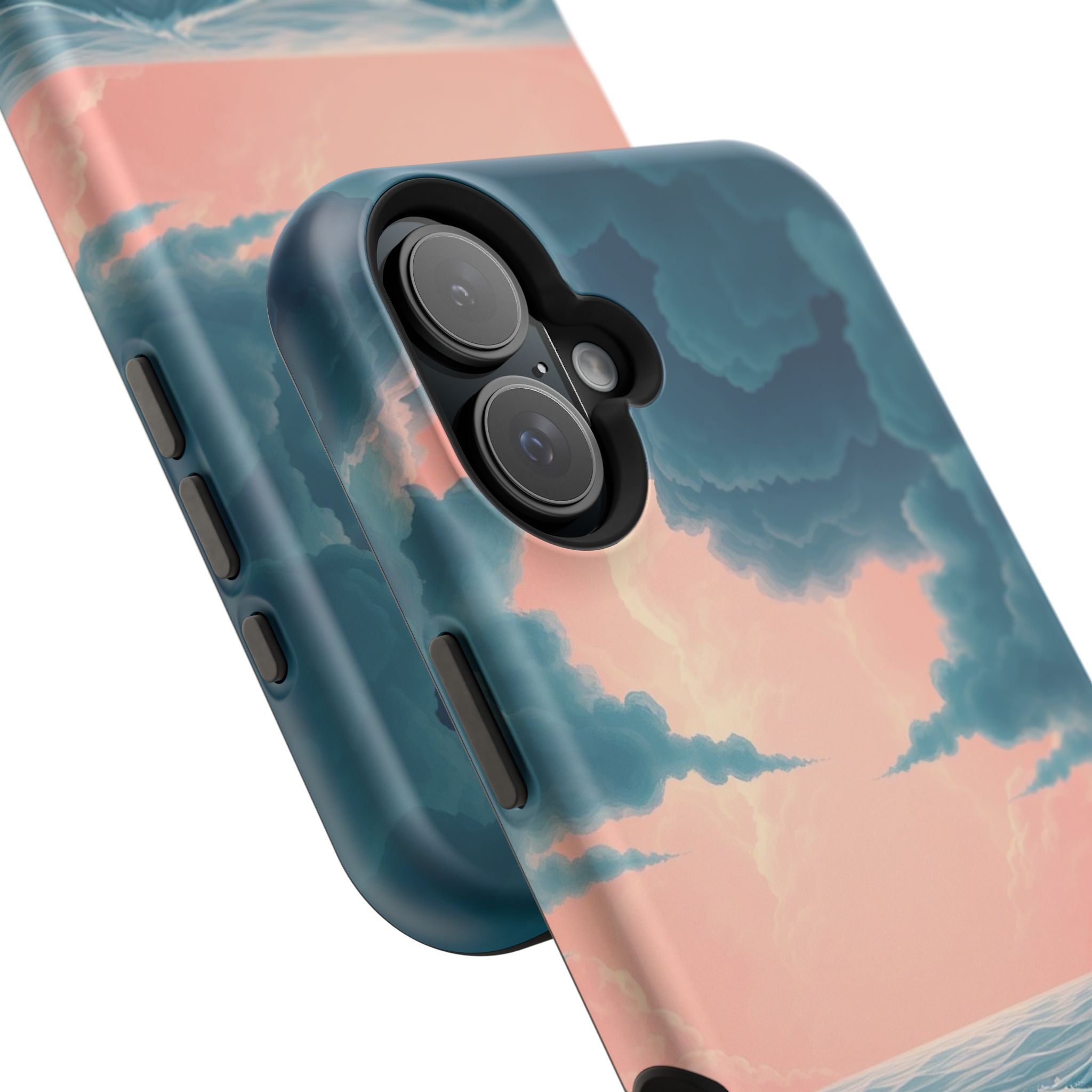 iPhone Storm at Sea 3D Digital Slim Everyday Designer Case · iPhone Case