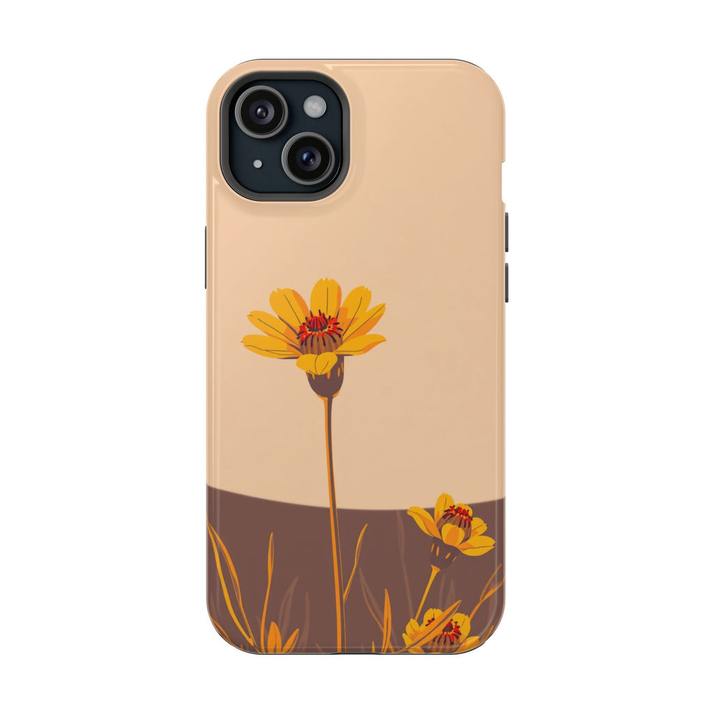 iPhone Serene Desert Flower Design Bold Modern Everyday Snap Case · iPhone Case