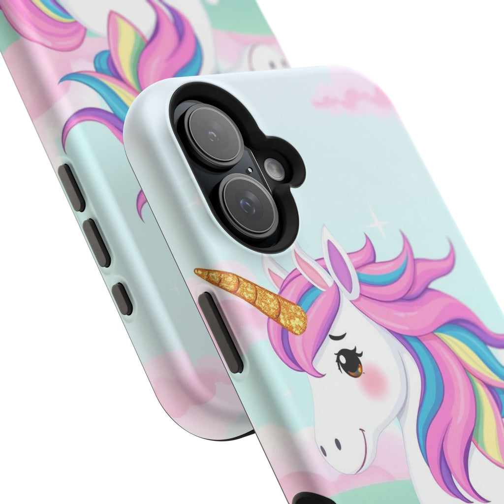 iPhone Rainbow Unicorn Kids Fun Soft iPhone Phone Case Gift Finish · iPhone Case