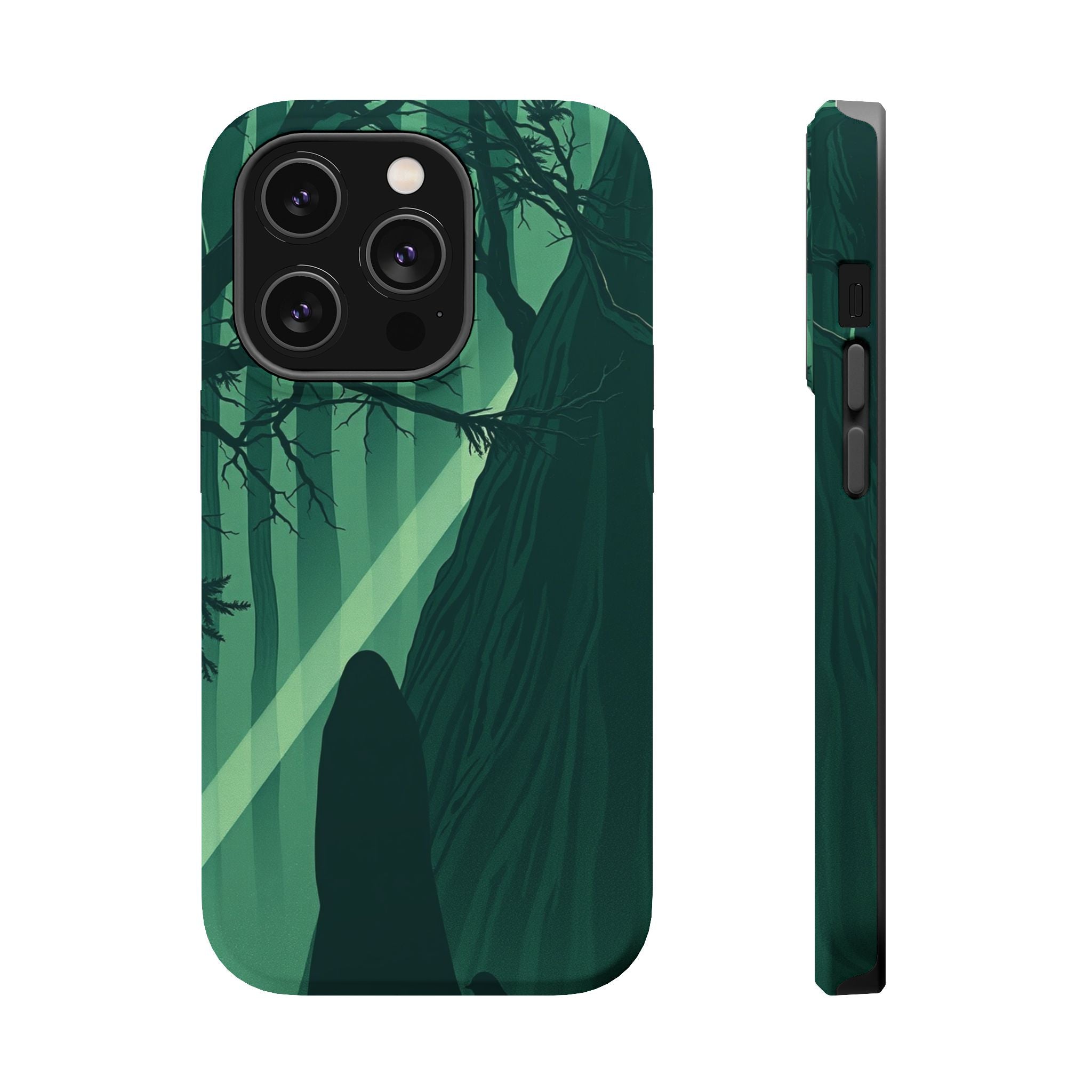 iPhone Sage And Ivory Dark Forest Spirits Slim Everyday Designer Case · iPhone C