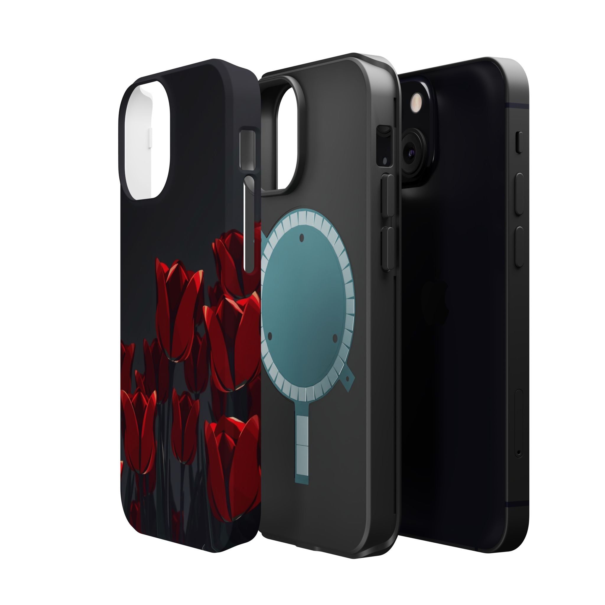 iPhone Tulip Row Mystic Art 10 Slim Everyday Designer Case · iPhone Case