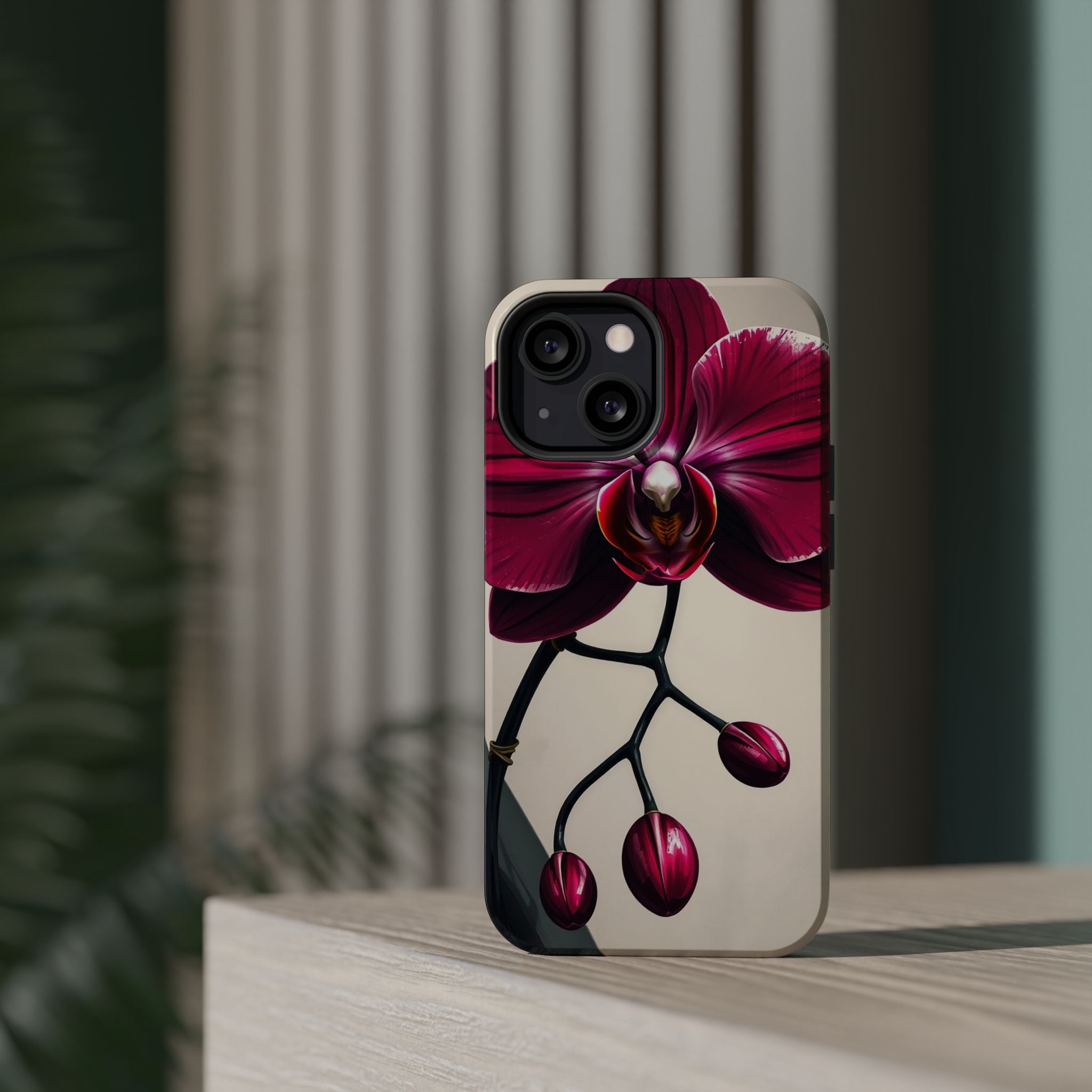 iPhone Orchid Study Enchanted Art Bold Modern Everyday Snap Case · iPhone Case