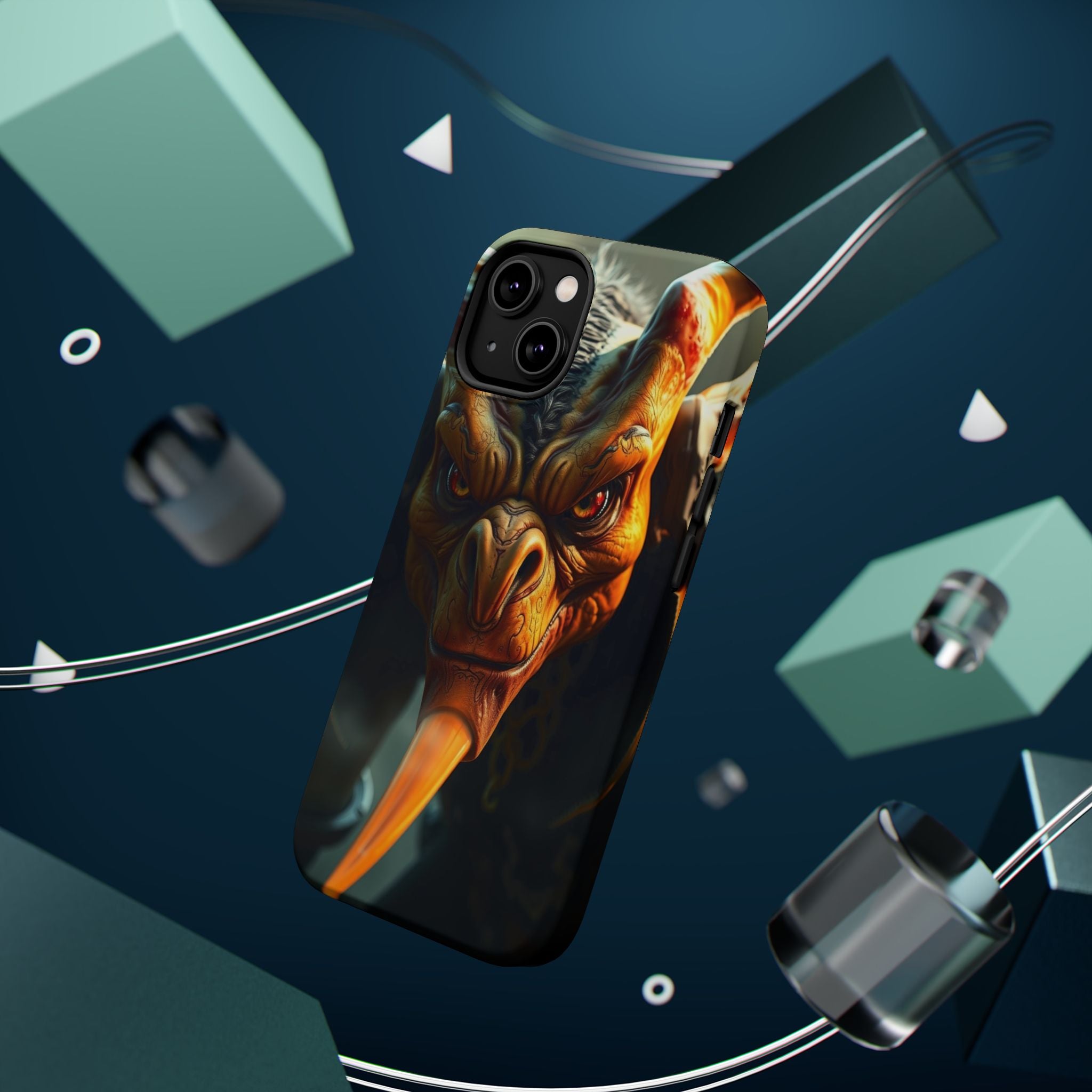 iPhone Mustard And Rust Goblin Mode Activated Slim Everyday Designer Case · iPho