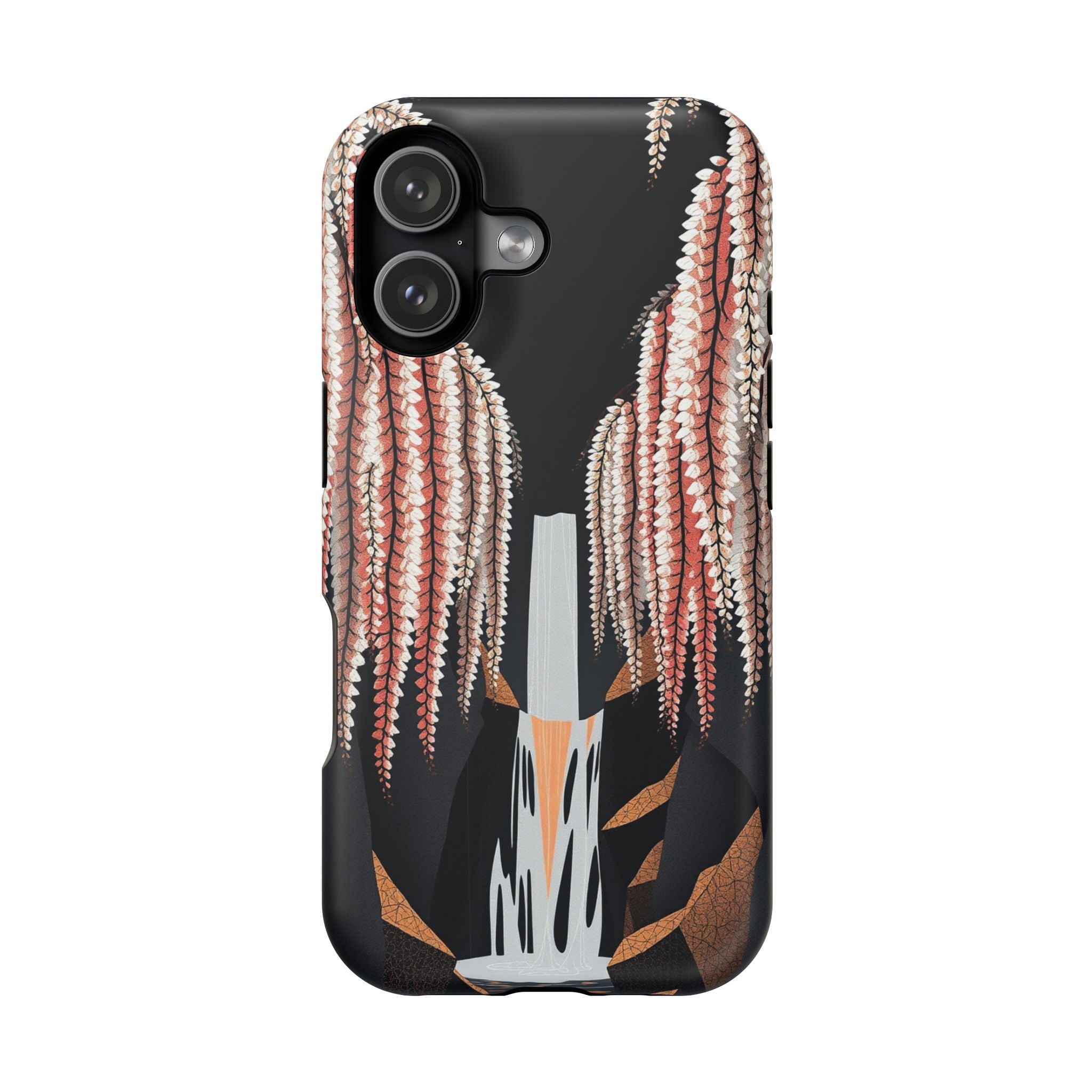 iPhone Earthy Wisteria Cascade Design Slim Everyday iPhone 10 Designer · iPhone