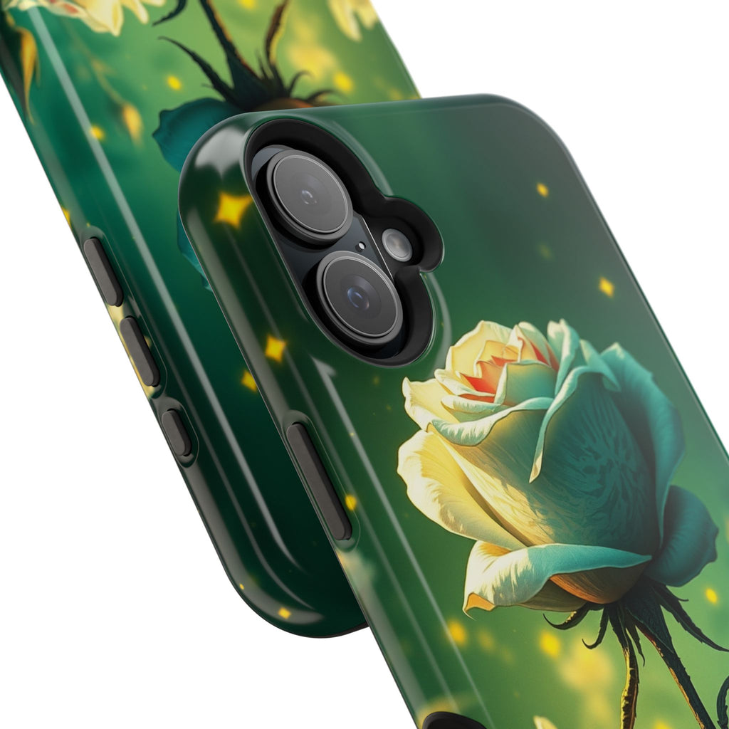 iPhone Earthy Rose Garden Design Bold Modern Everyday Snap Case · iPhone Case