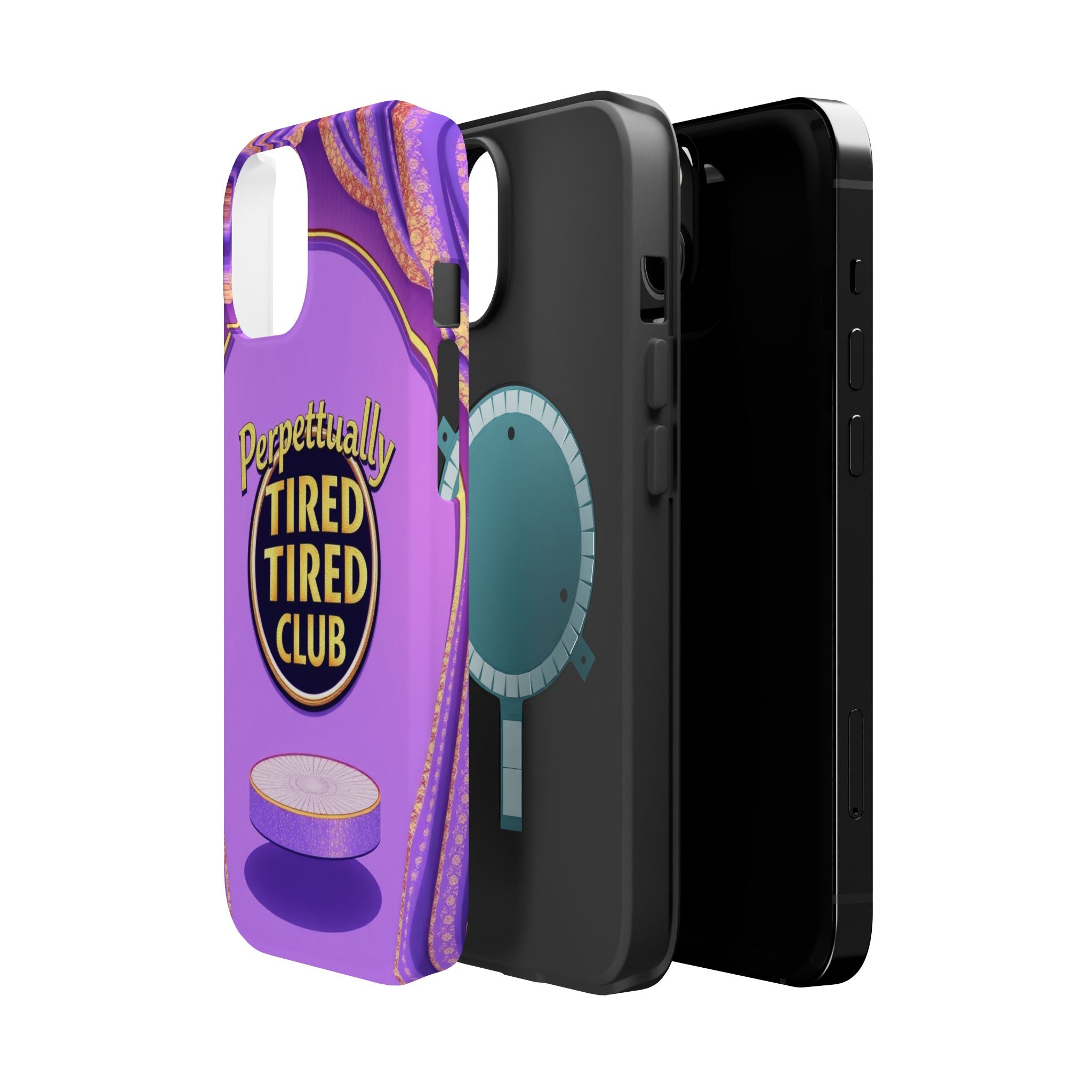 iPhone Perpetually Tired Club Bold Art Slim Everyday Designer Case · iPhone Case
