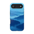 iPhone Fog Rolling Over Hills Pixel Art -Bit Slim iPhone Everyday · iPhone Case