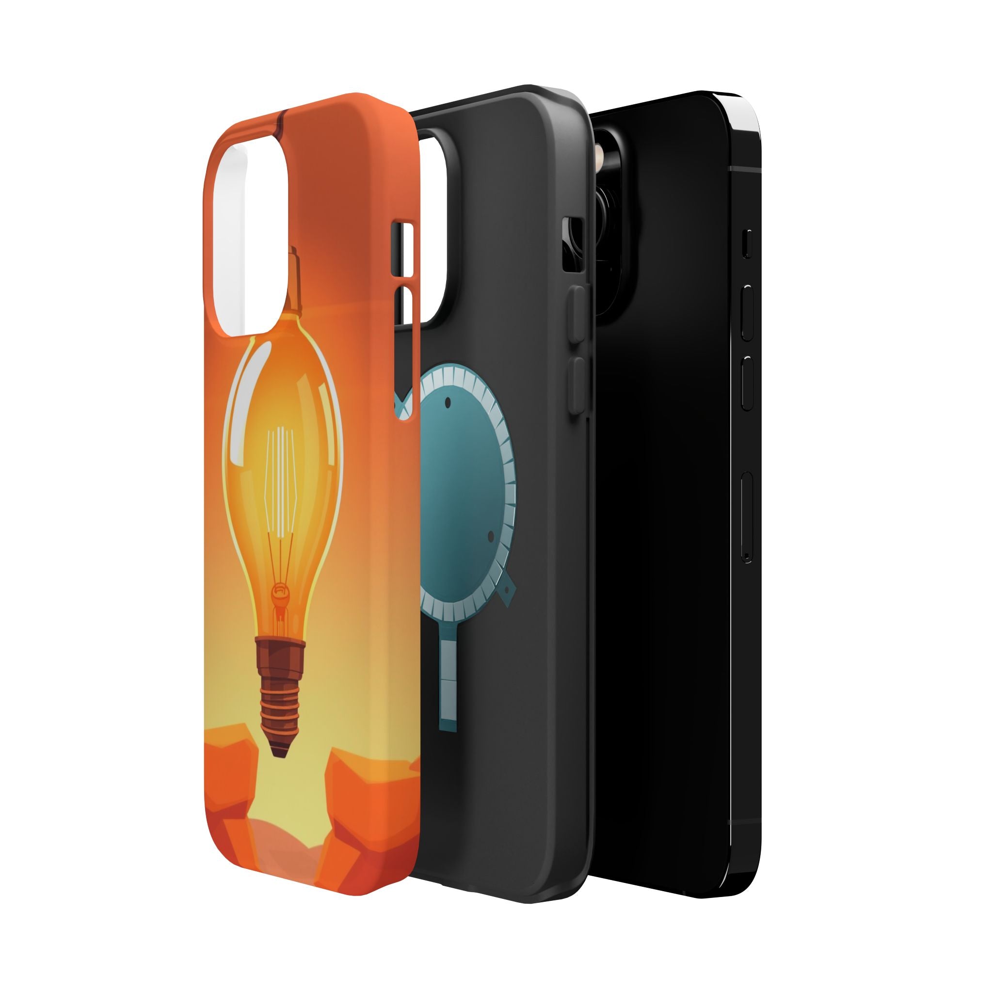 iPhone Edison Bulb Warm Enchanted Art Slim Everyday Designer Case · iPhone Case