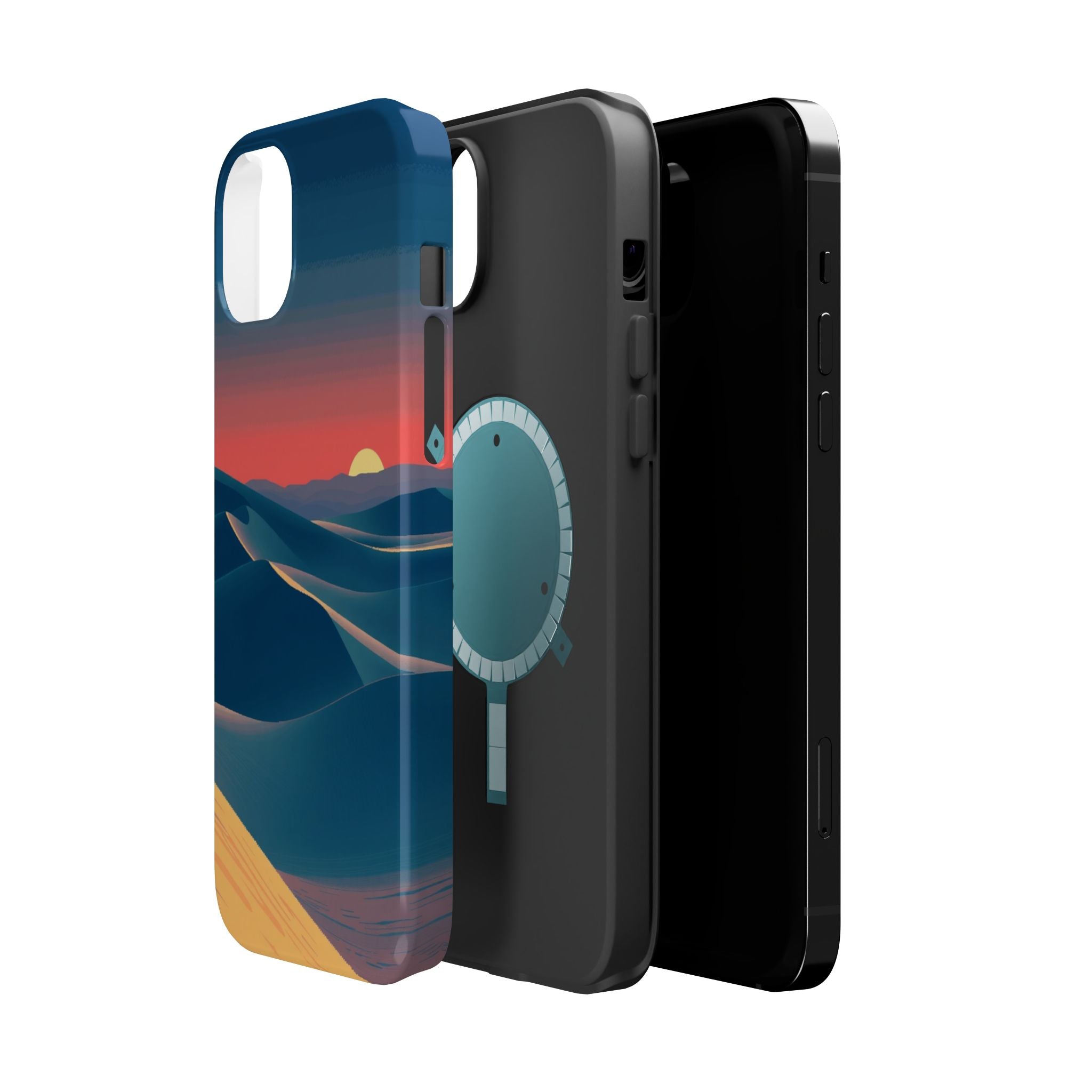 iPhone Sand Dunes at Dusk Bold Art 13 Slim Everyday Designer Case · iPhone Case