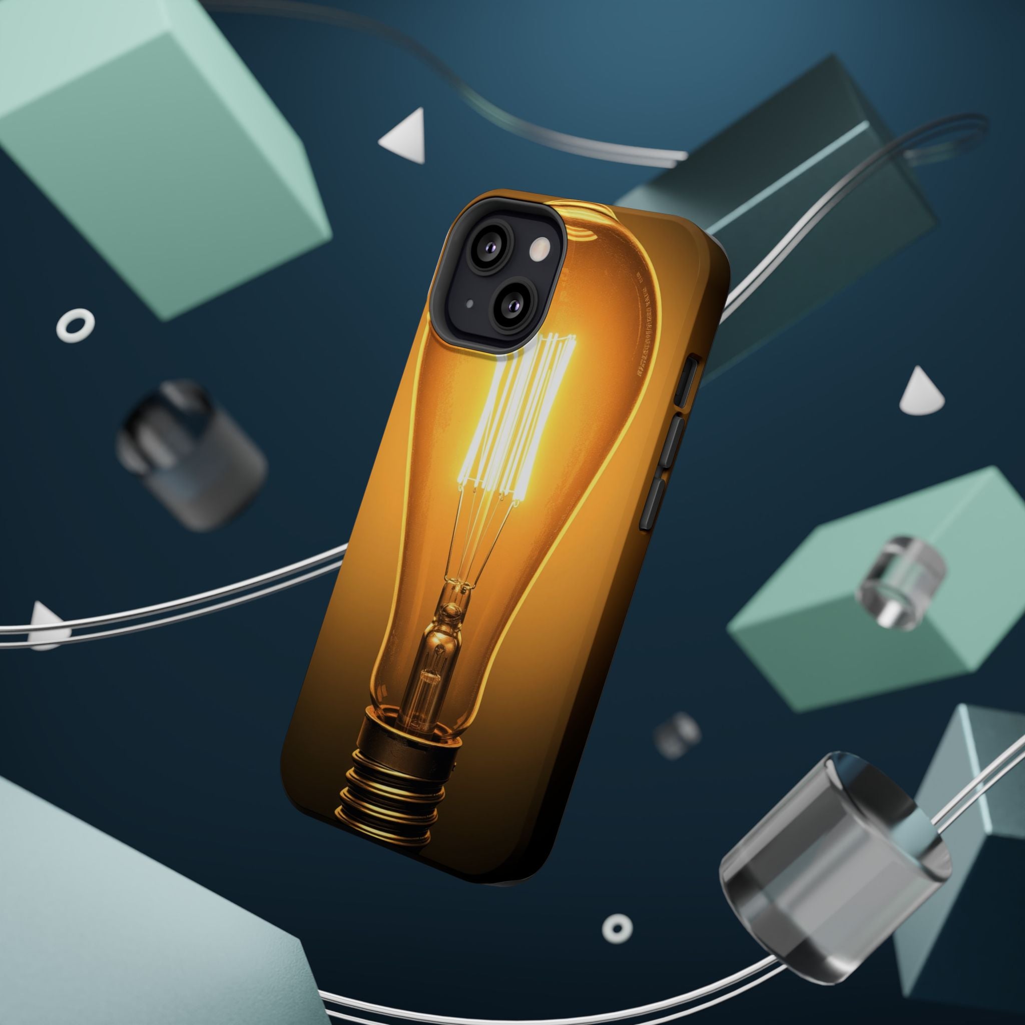 iPhone Edison Bulb Warm Enchanted Art Slim Everyday Designer Case · iPhone Case