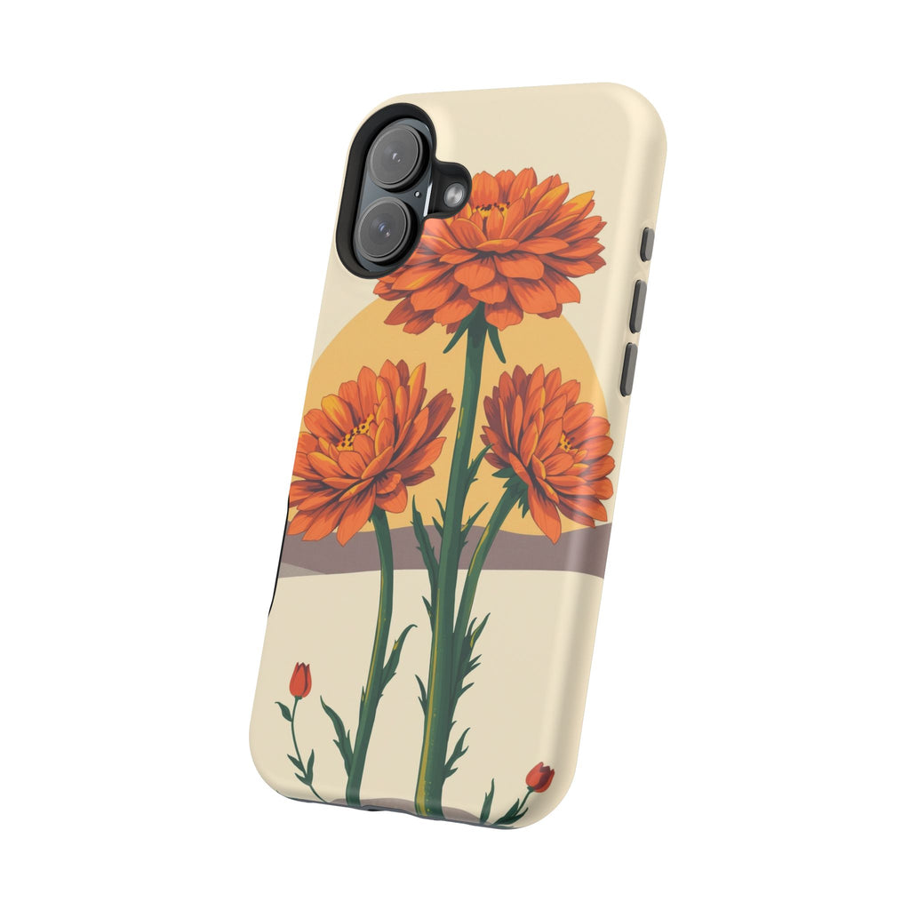 iPhone Ranunculus Stack Bold Art Bold Modern Everyday Snap Case · iPhone Case