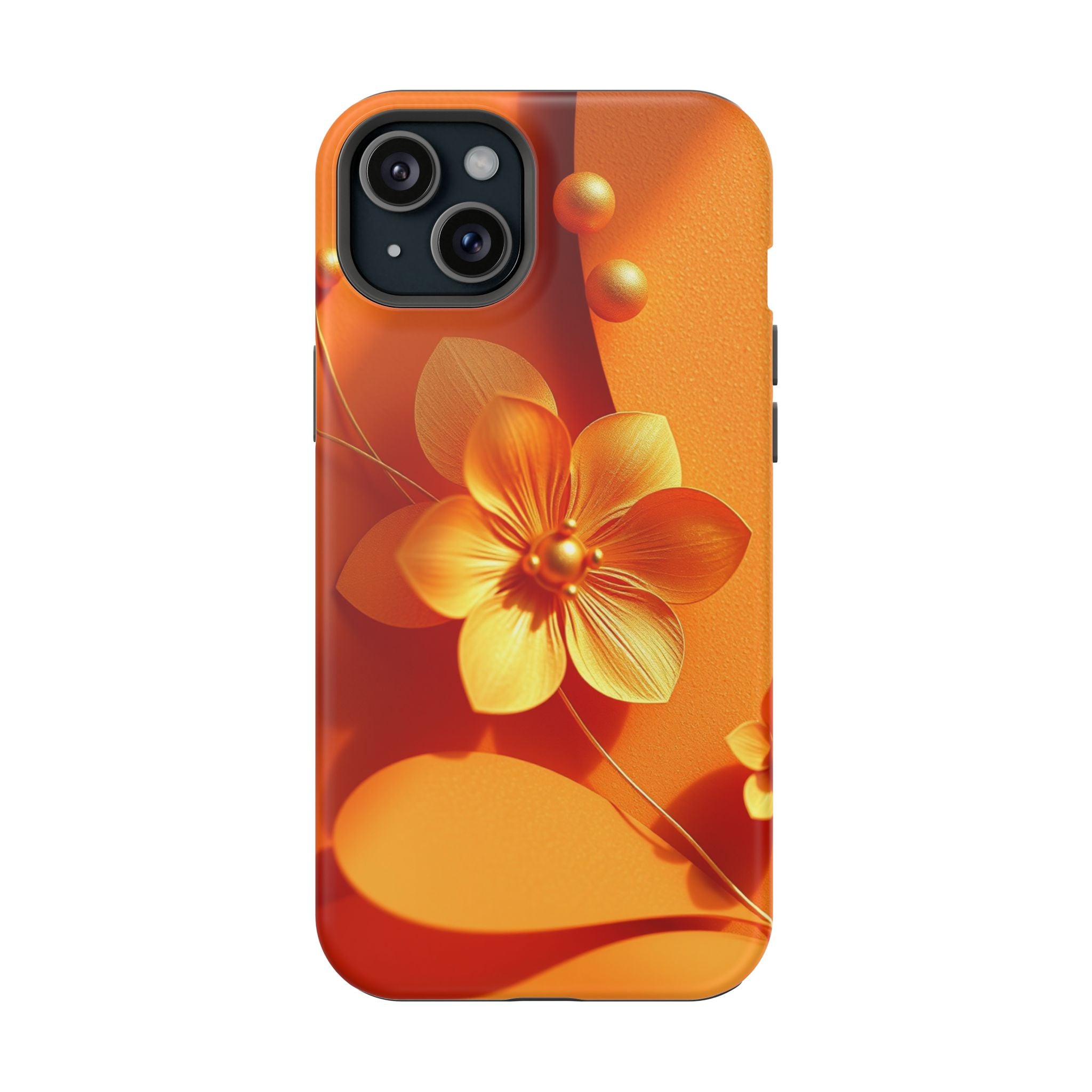 iPhone Floral Geometric Gold Foil Luxury Slim Everyday iPhone Designer · iPhone