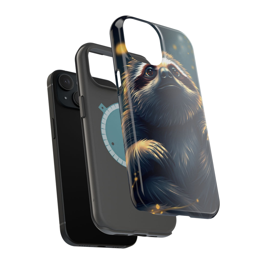 iPhone Vibrant Cozy Sloth Mode Design Slim Everyday Designer Case · iPhone Case