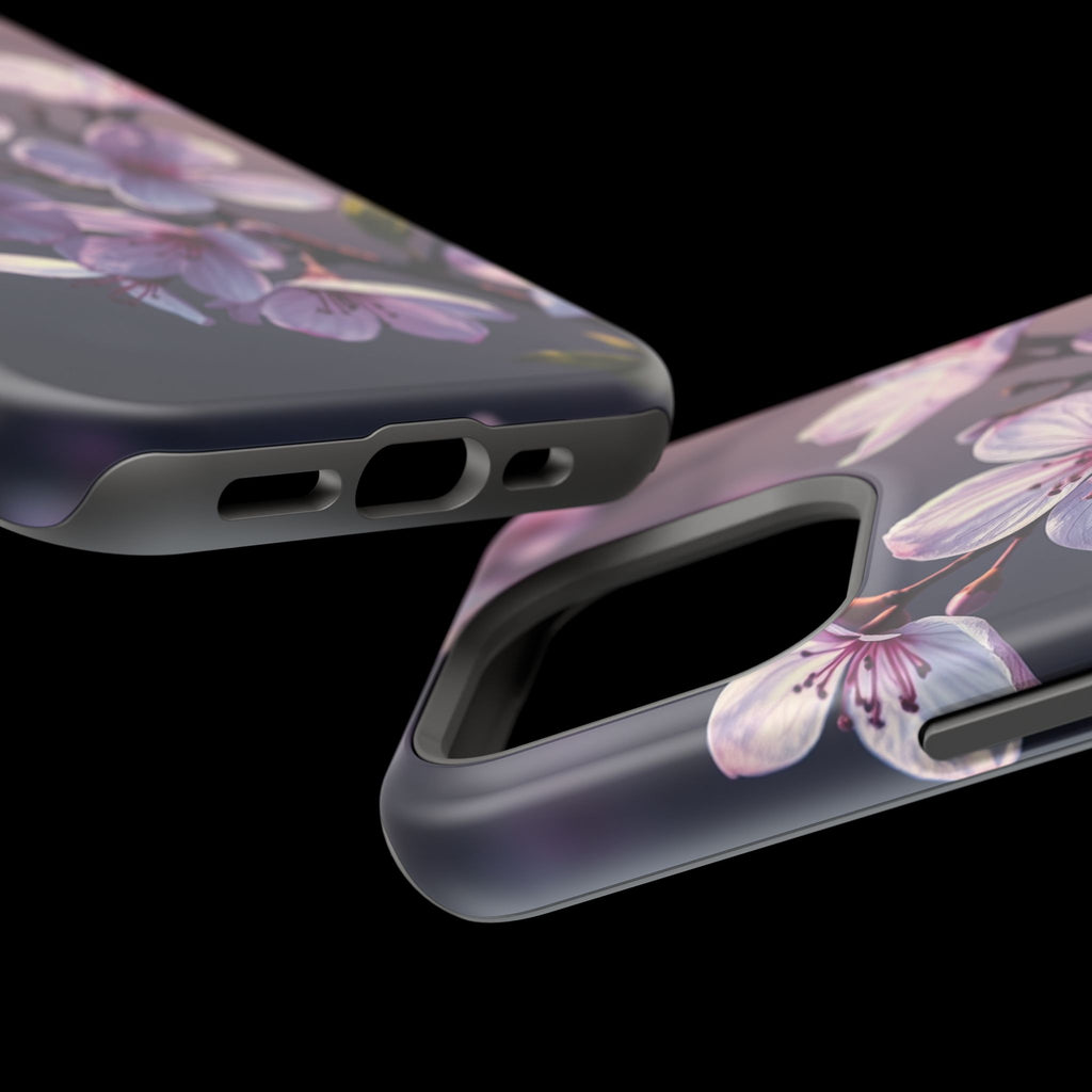 iPhone Cherry Blossom Enchanted Art Artistic Everyday Cas Slim Snap Case · iPhon