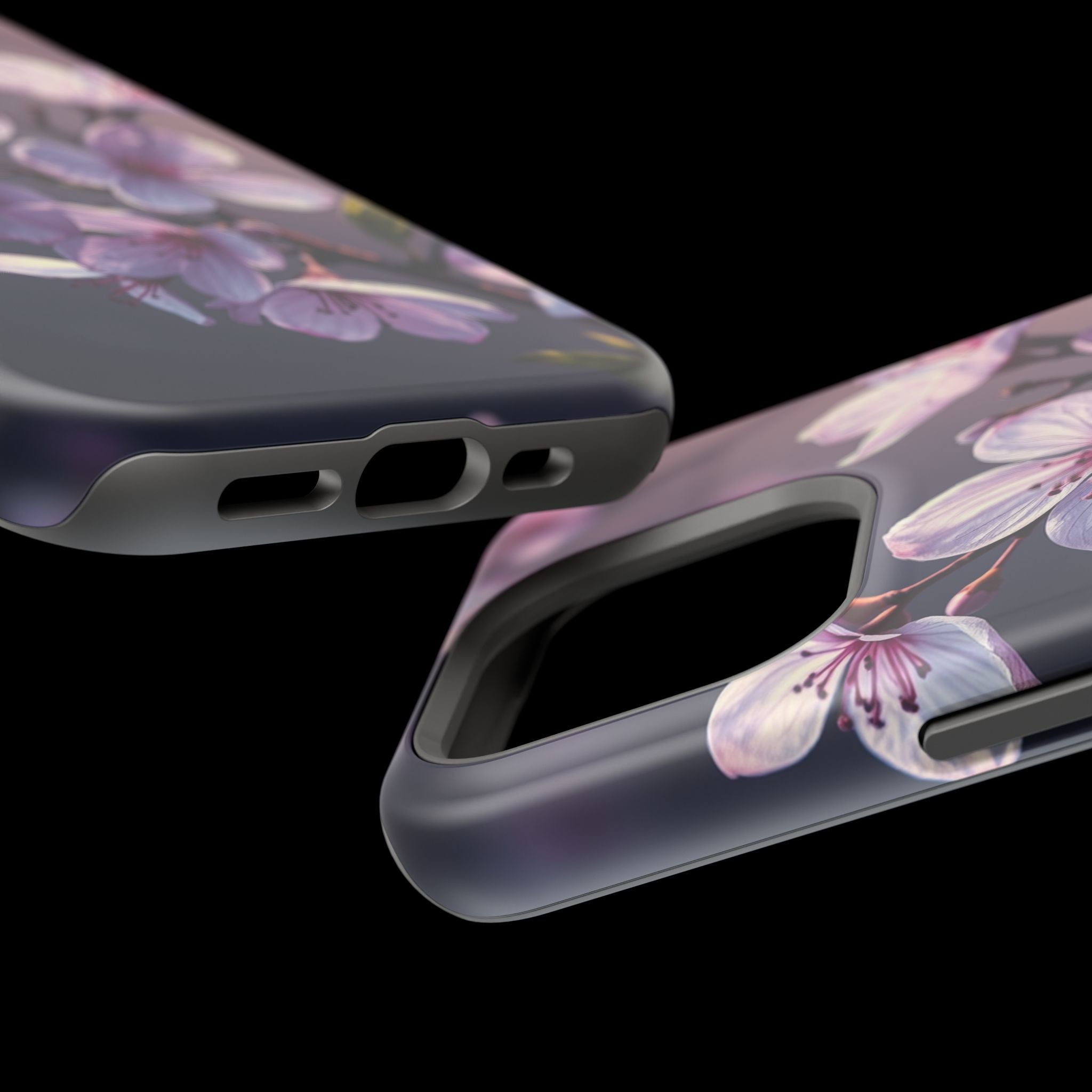 iPhone Cherry Blossom Enchanted Art Artistic Everyday Cas Slim Snap Case · iPhon
