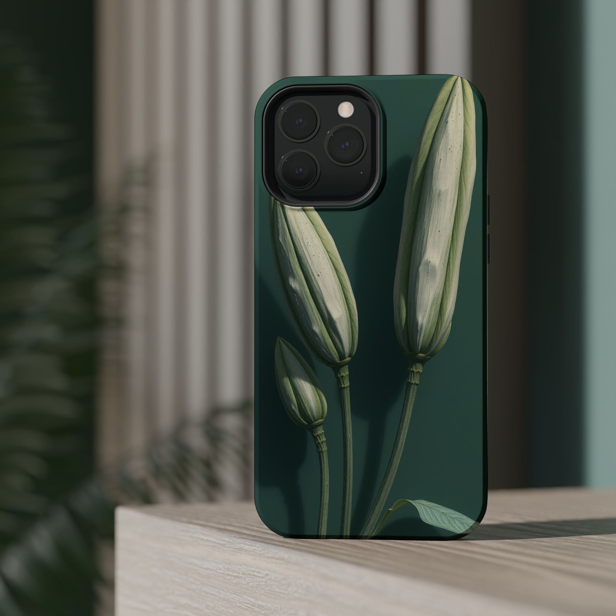 iPhone Botanical Illustration Grunge Distressed Soft iPhone Finish · iPhone Case