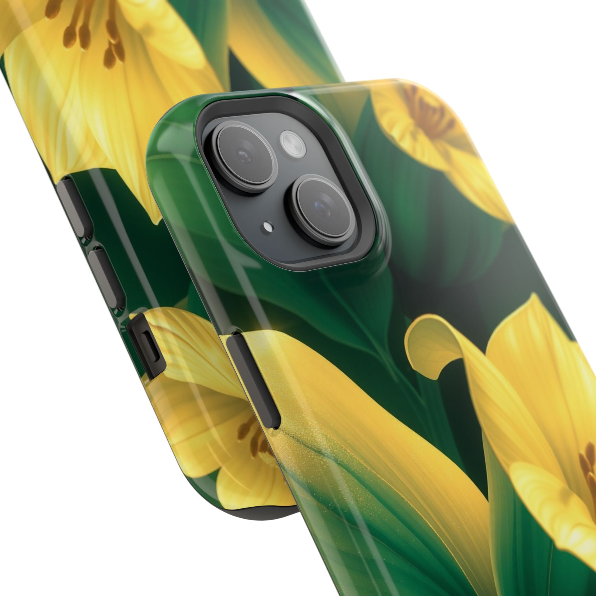 iPhone Night Bloomer Gold Foil Luxury Slim Everyday Designer Case · iPhone Case