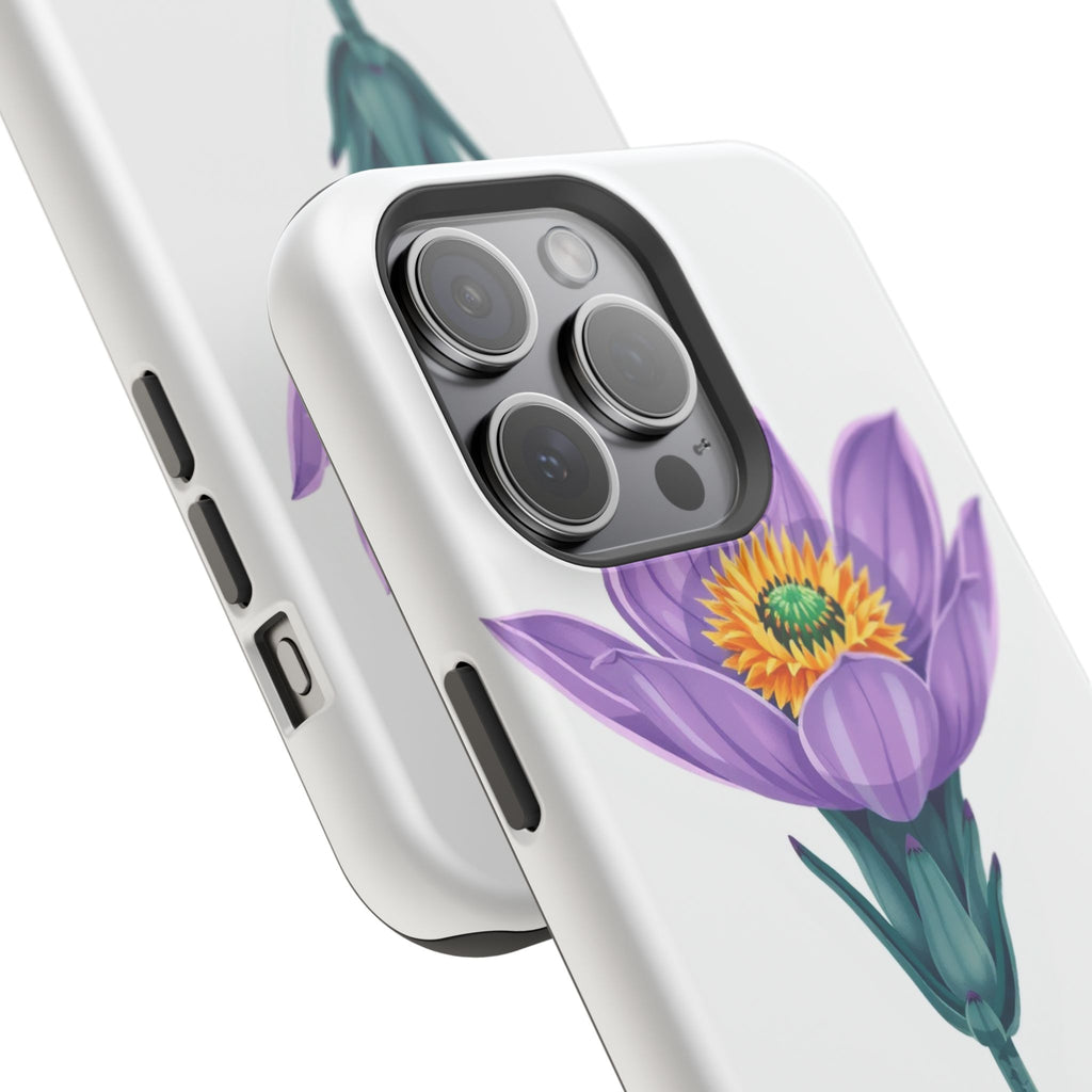 iPhone Indigo And Violet Desert Flower Slim Everyday Designer Case · iPhone Case