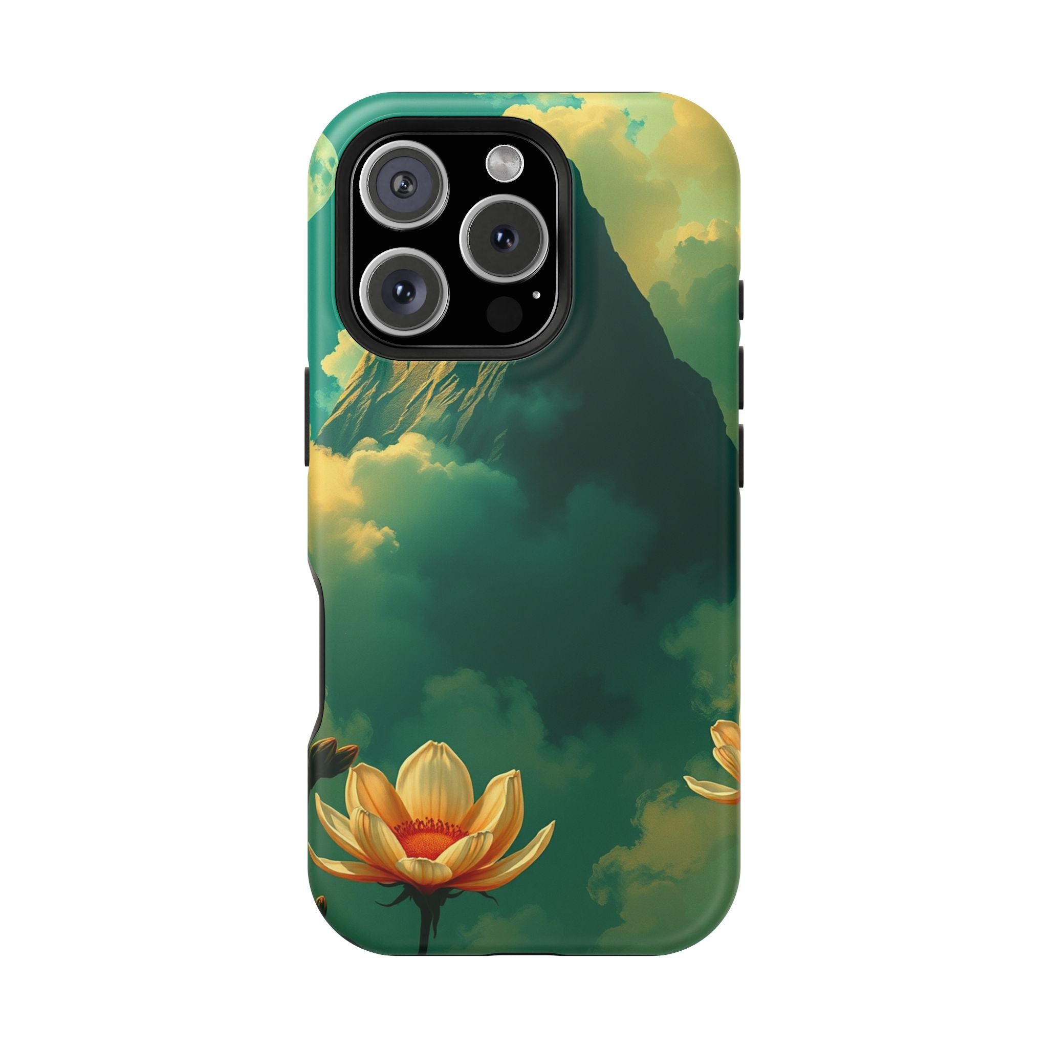 iPhone Emerald Green And Gold Night Bloomer Slim iPhone Everyday · iPhone Case