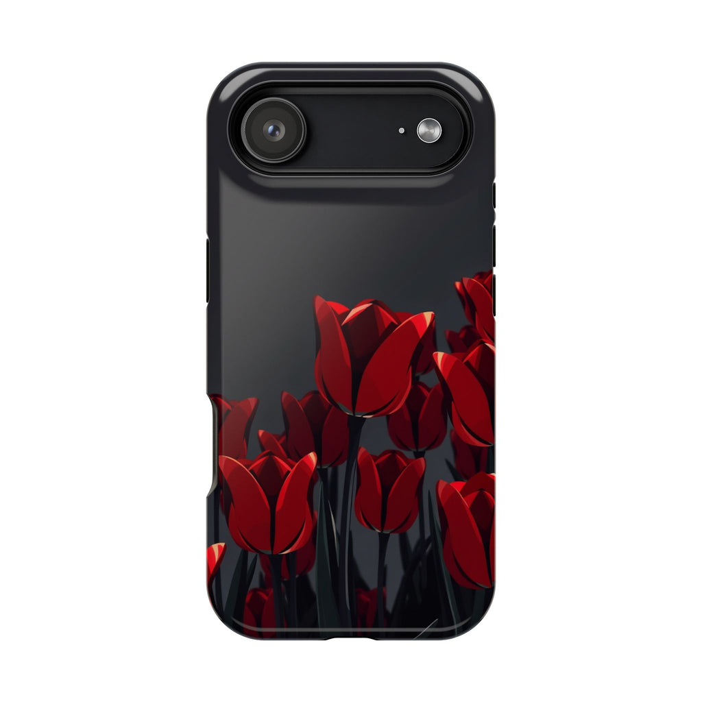 iPhone Tulip Row Mystic Art 10 Slim Everyday Designer Case · iPhone Case