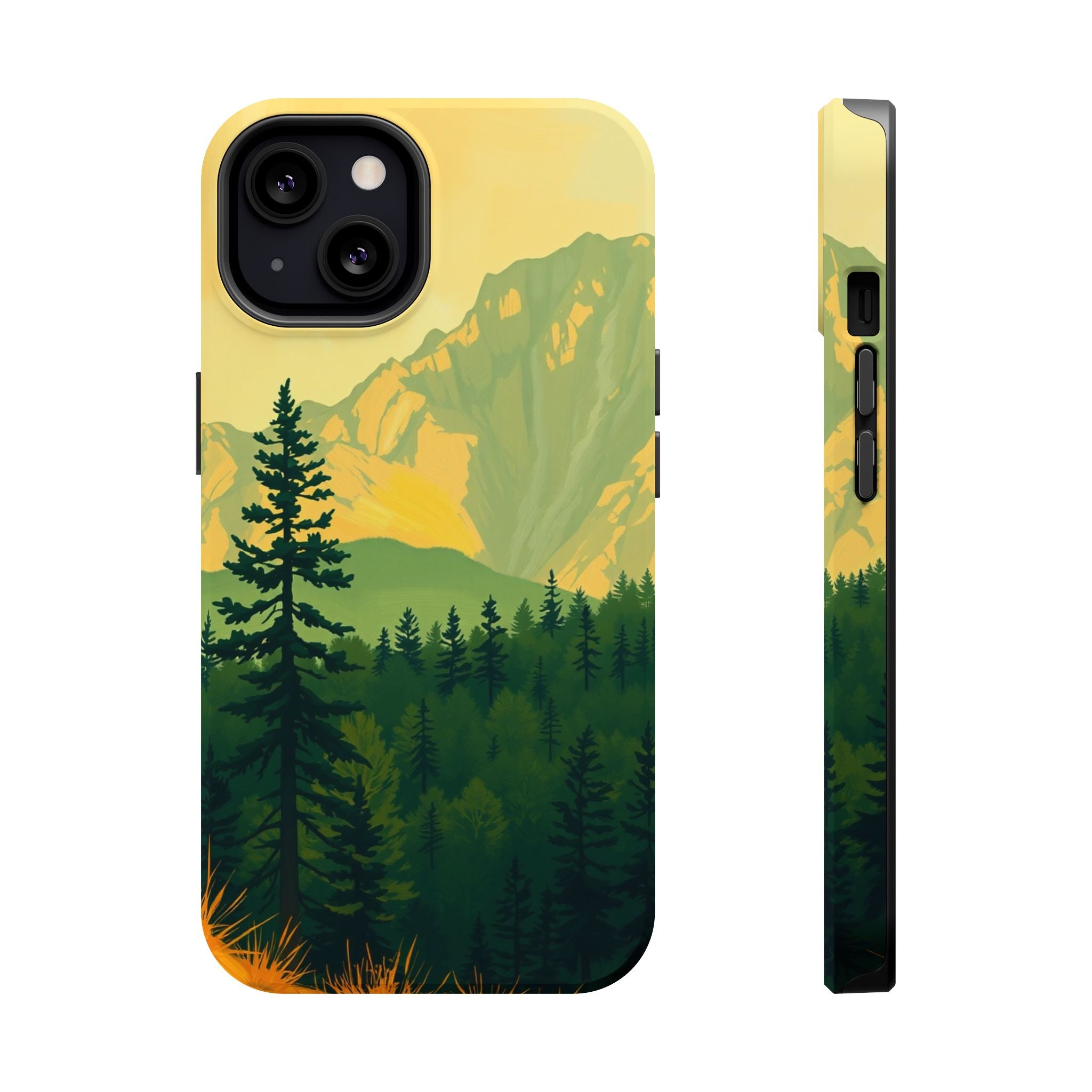 iPhone Pine Ridge Oil Painting Impressionist Slim iPhone Everyday · iPhone Case