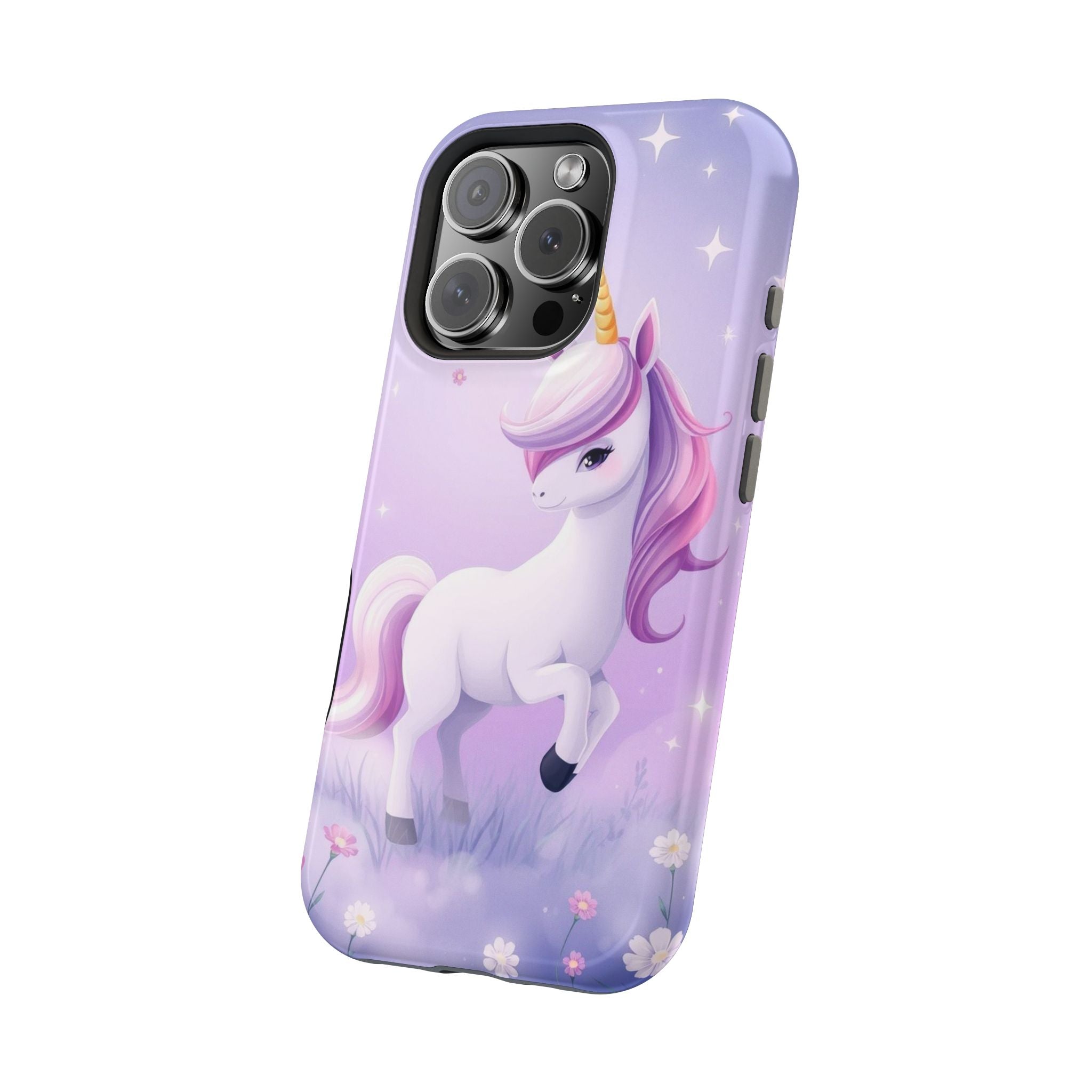 iPhone Lilac Mist Unicorn Kids Fun iPhone Phone Case Gift Artistic · iPhone Case