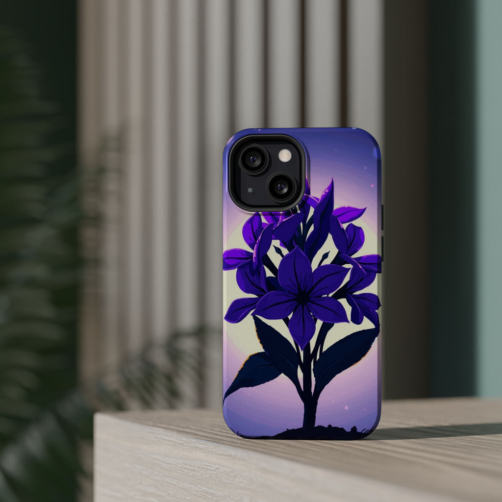 iPhone Floral Crown Mystic Art 13 Bold Modern Everyday Snap Case · iPhone Case