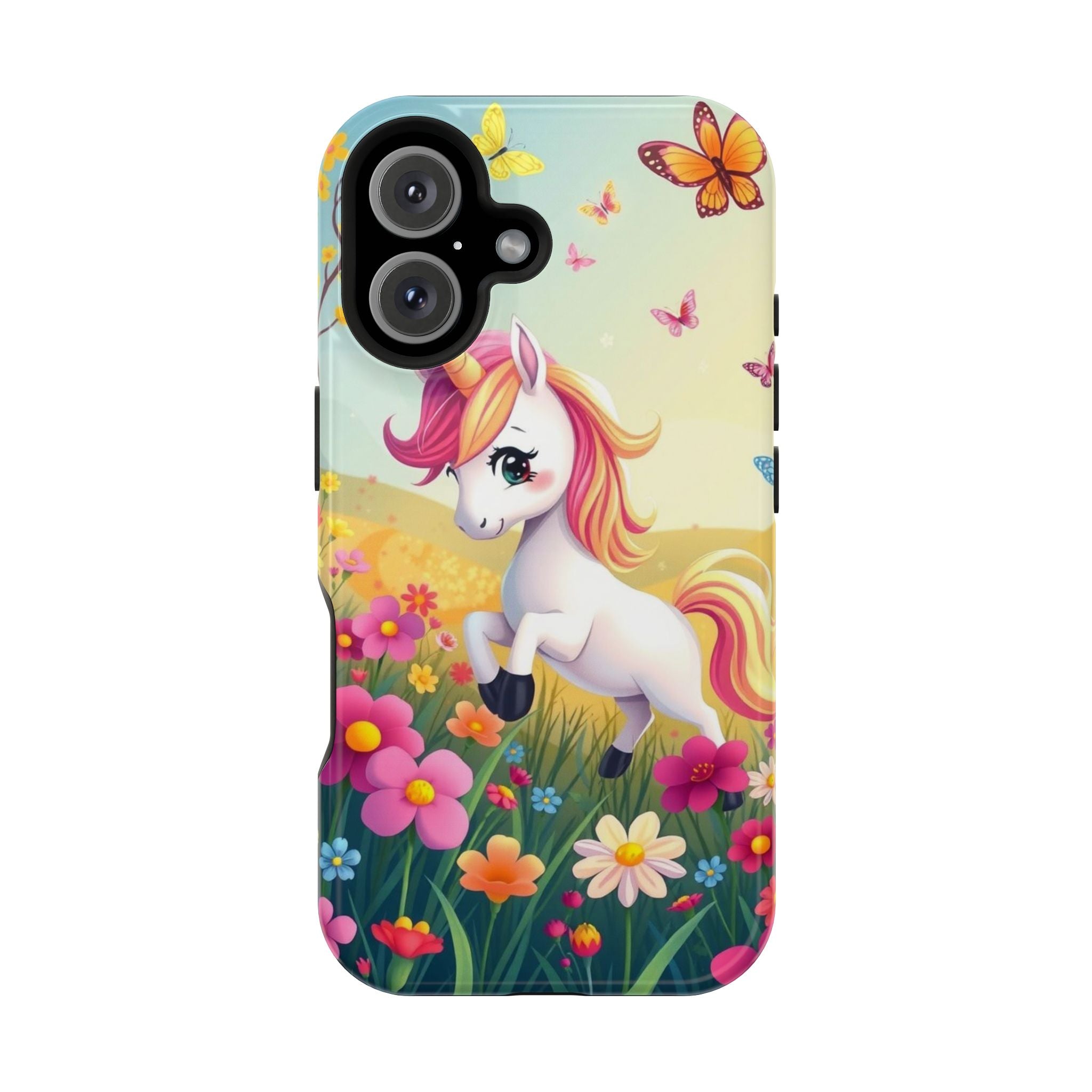 iPhone Magical Meadow Unicorn Kids Fun iPhone Phone Case Gift Slim · iPhone Case