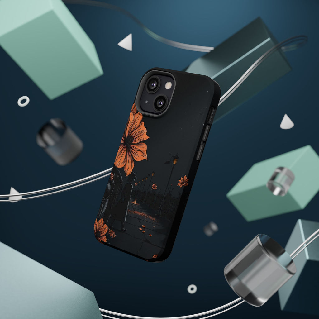 iPhone Night Bloomer Electric Art Bold Modern Everyday Snap Case · iPhone Case