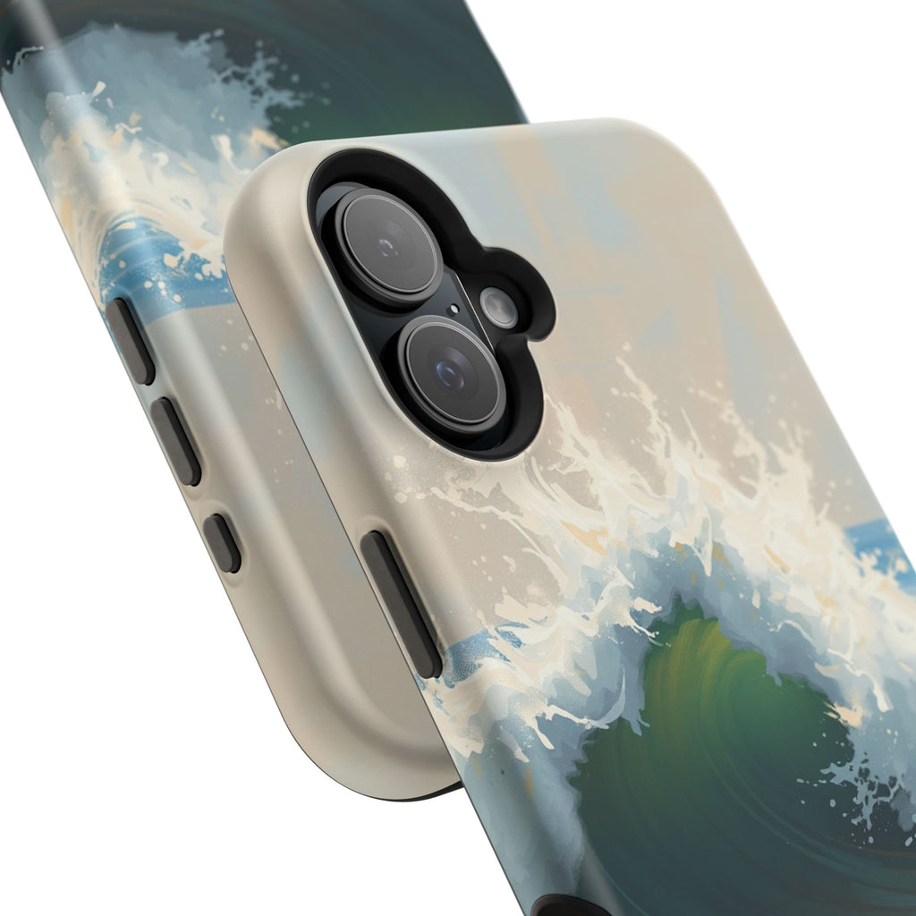 iPhone Radiant Ocean Wave Crash Design Slim Everyday Designer Case · iPhone Case