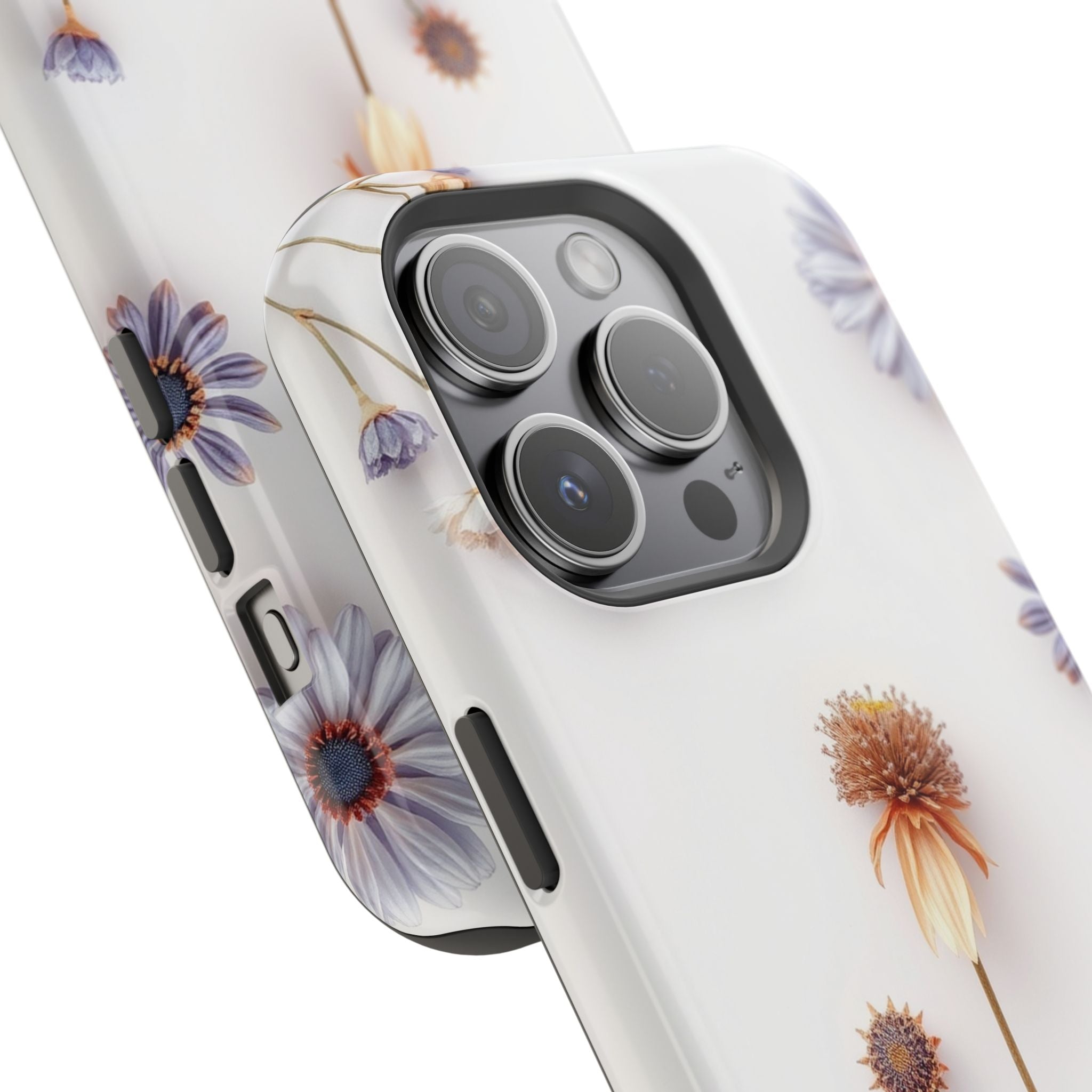 iPhone Dried Flower Flat Lay Bold Art Slim Everyday Designer Case · iPhone Case