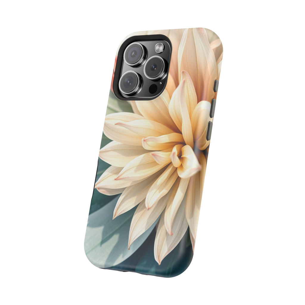 iPhone Neon Floral Radiant Design Clean Minimal Snap Case · iPhone Case