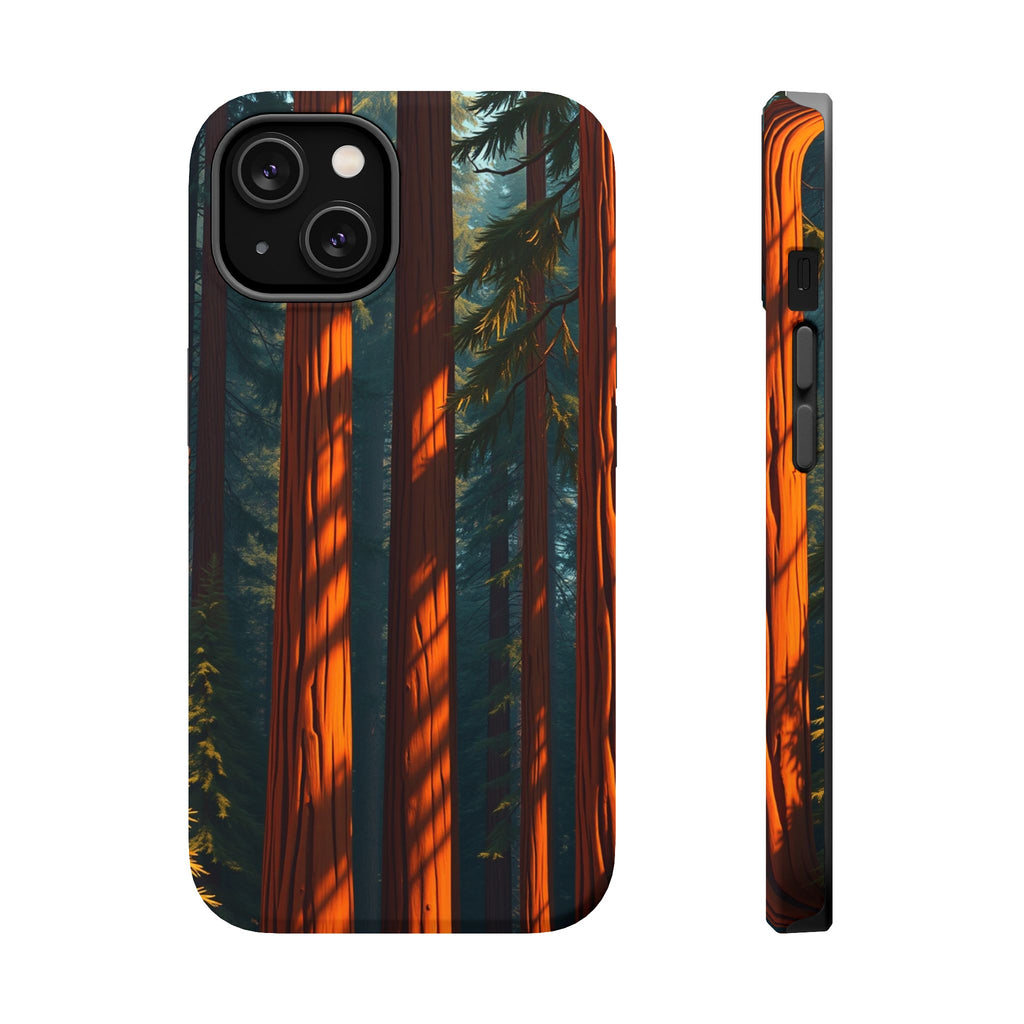 iPhone Dreamy Redwood Forest Design Slim Everyday Designer Case · iPhone Case