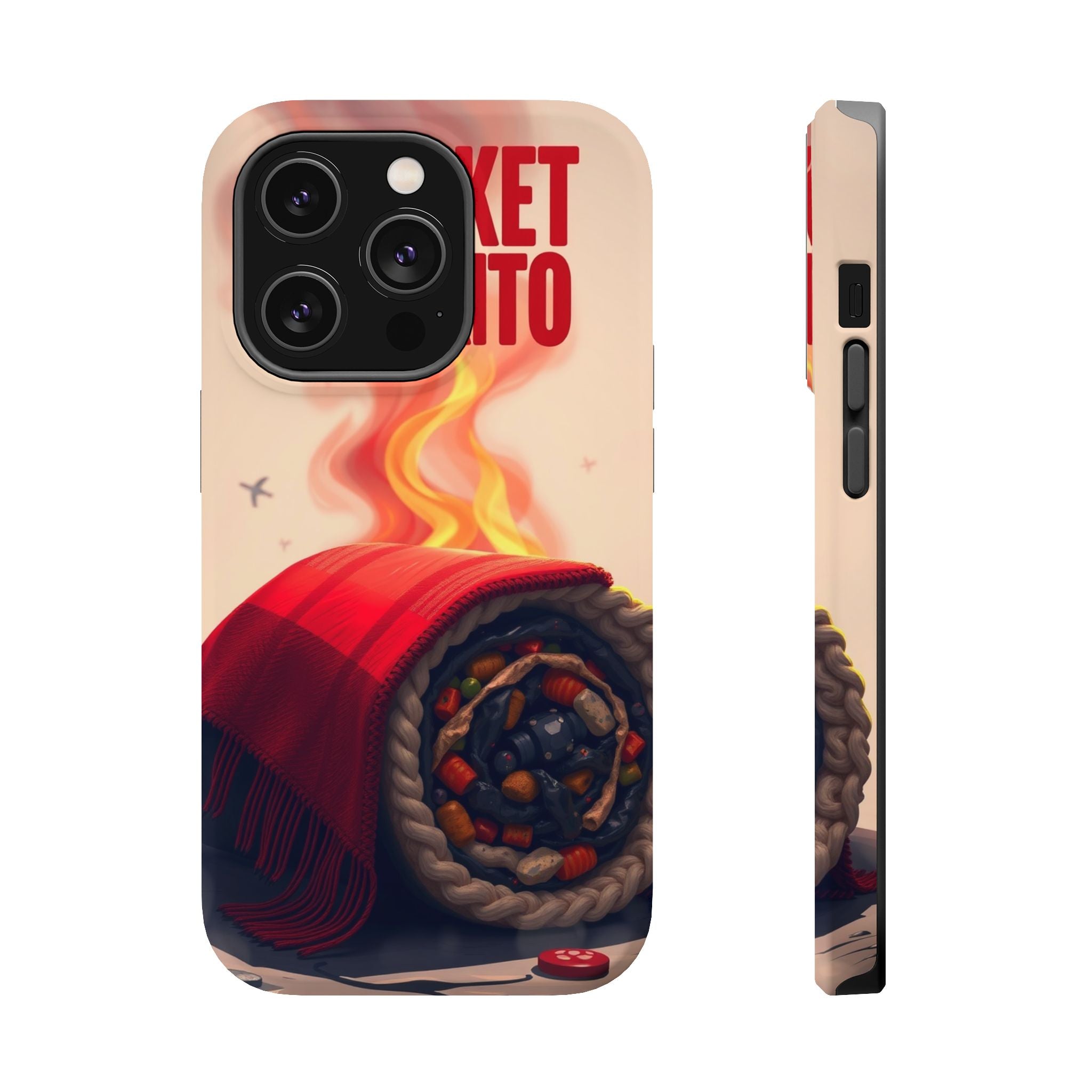 iPhone Serene Blanket Burrito Design Slim Everyday Designer Case · iPhone Case