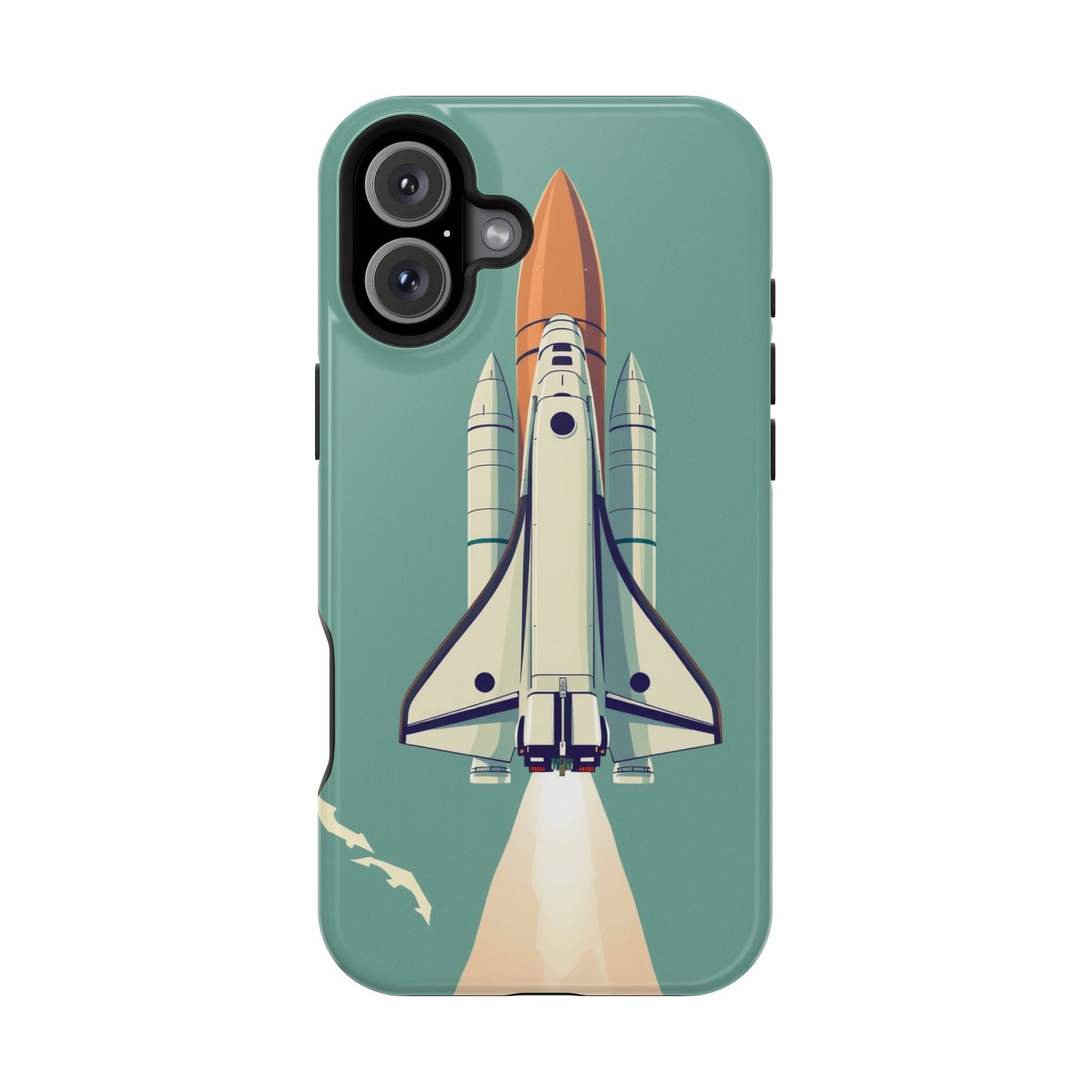 iPhone Retro Space Shuttle Cinematic Art Slim Everyday Designer Case · iPhone Ca