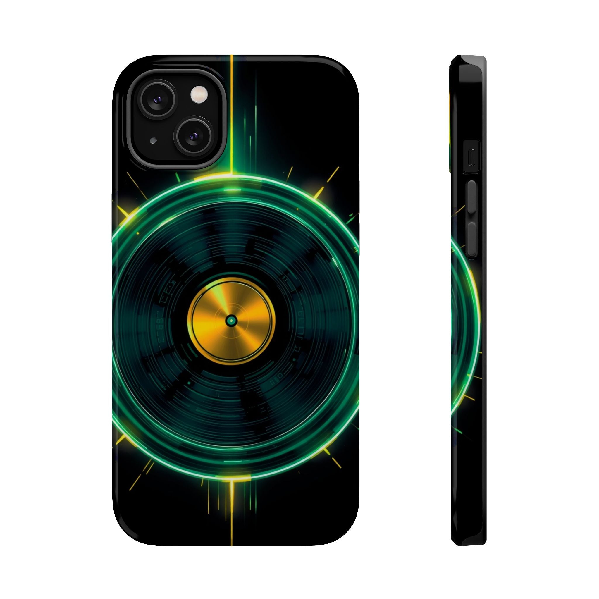 iPhone Dreamy Record Vinyl Spin Design Slim Everyday Designer Case · iPhone Case