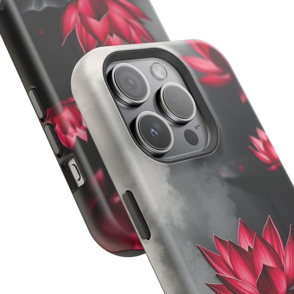 iPhone Lotus Pond Mystic Art 15 Slim Everyday Designer Case · iPhone Case